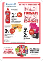 E.Leclerc DEPENSER MOINS 2 GV - MIXTE - au 14.02.2026
