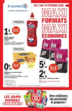 E.Leclerc DEPENSER MOINS 2 GV - MIXTE - au 14.02.2026