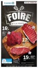 E.Leclerc FOIRE A LA VIANDE - au 07.02.2026