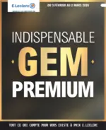 E.Leclerc INDISPENSABLE GEM PREMIUM FEVRIER - au 02.03.2026