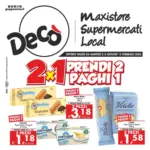 Deco Market 2x1 prendi 2 paghi 1 - al 12.02.2026