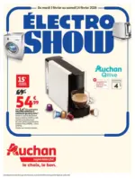 Auchan Supermarch&eacute; ElectroShow supermarch&eacute;s - au 15.02.2026