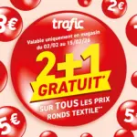 Trafic Quand tu en prends 2&hellip; le 3ᵉ est pour nous - au 15.02.2026