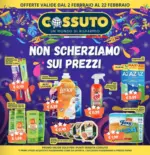 Cossuto Non scherziamo sui prezzi - al 22.02.2026