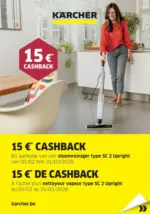 Expert Karcher - &euro;15 cashback - au 31.03.2026