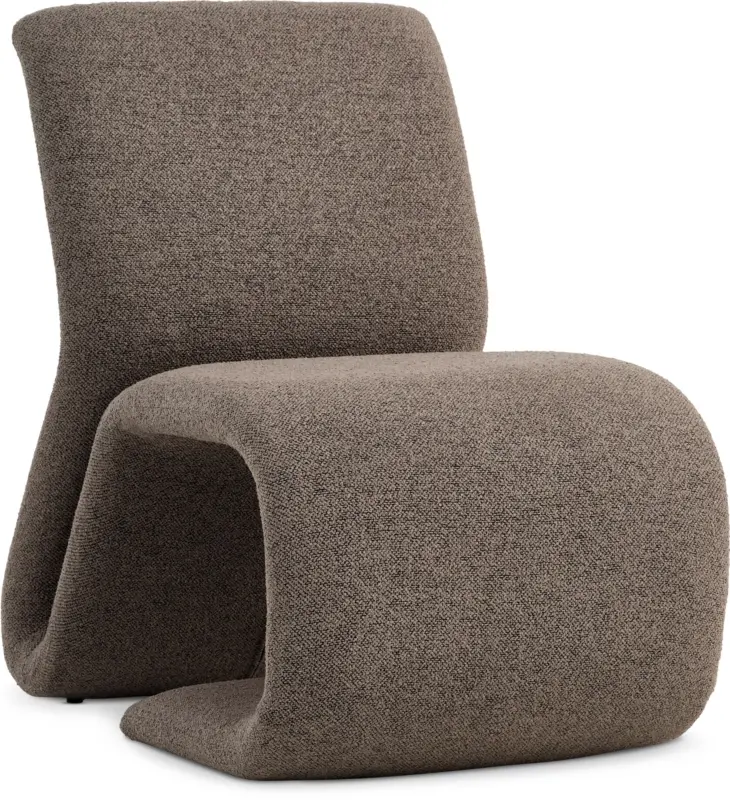 JYSK Кресло GULDBJERG текстил цвят тъмен пясък