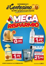 Il Centesimo Mega risparmio - al 12.02.2026
