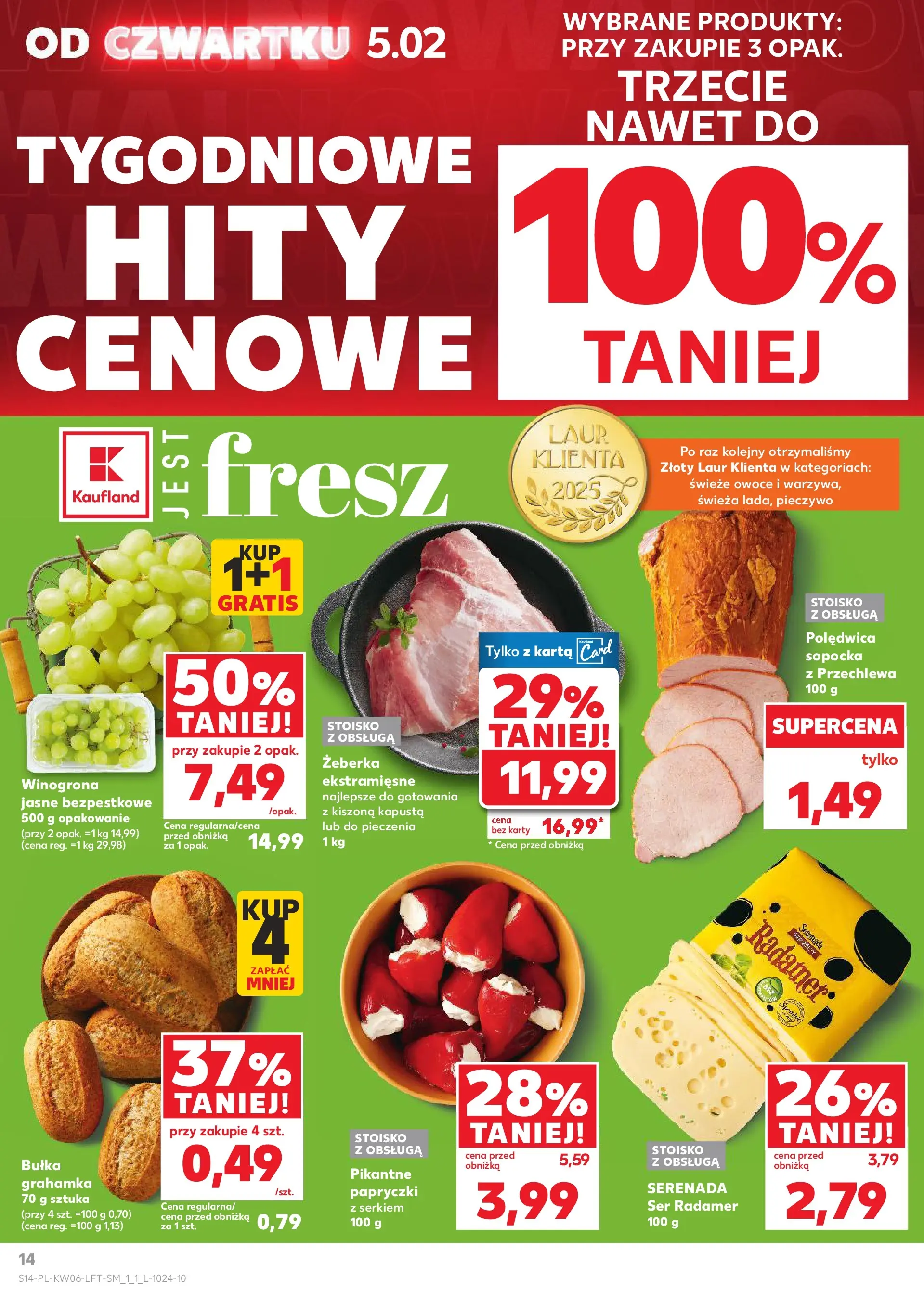 Kaufland gazetka od 05.02.2026 - od jutra PDF | Strona: 14