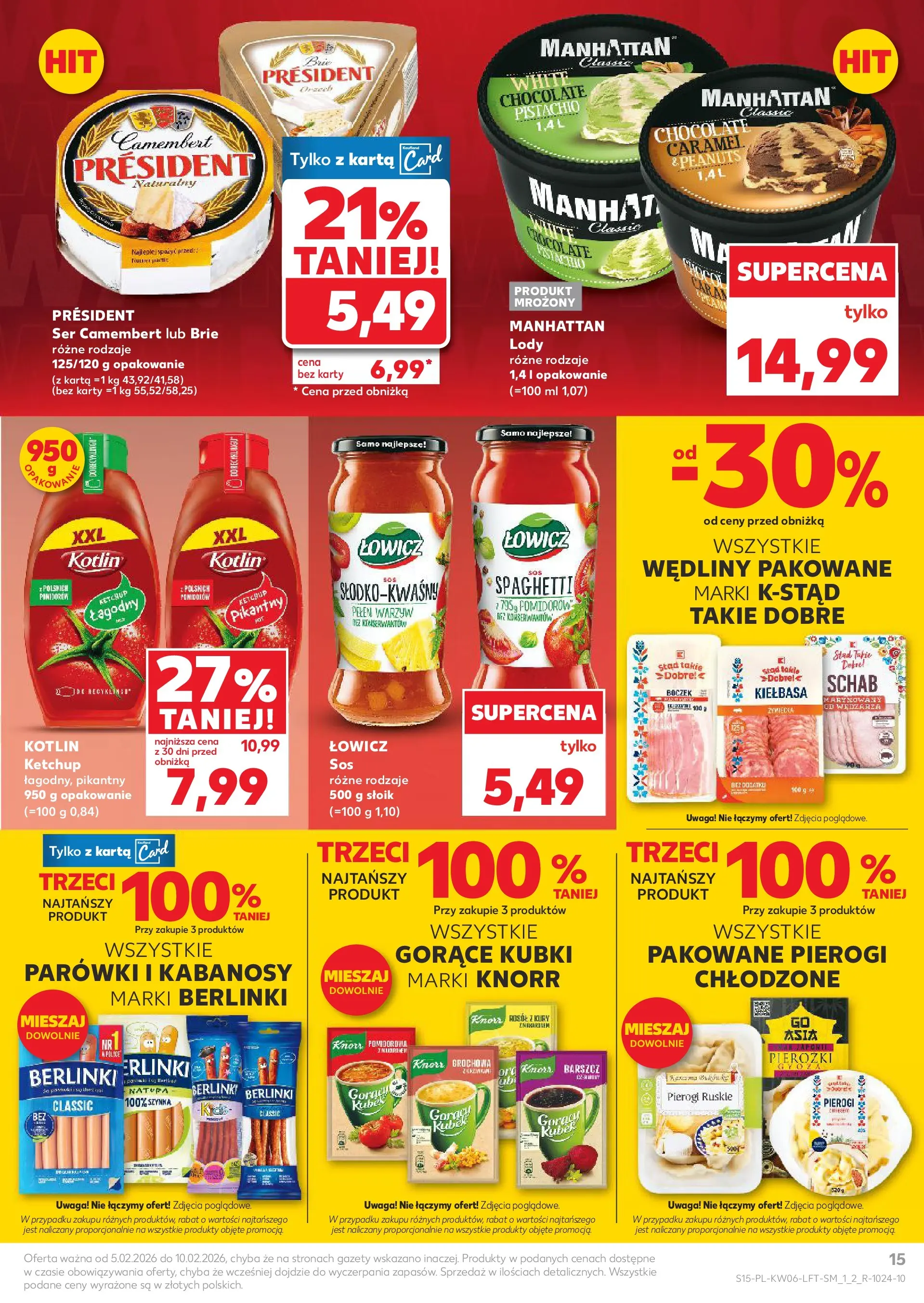 Kaufland gazetka od 05.02.2026 - od jutra PDF | Strona: 15