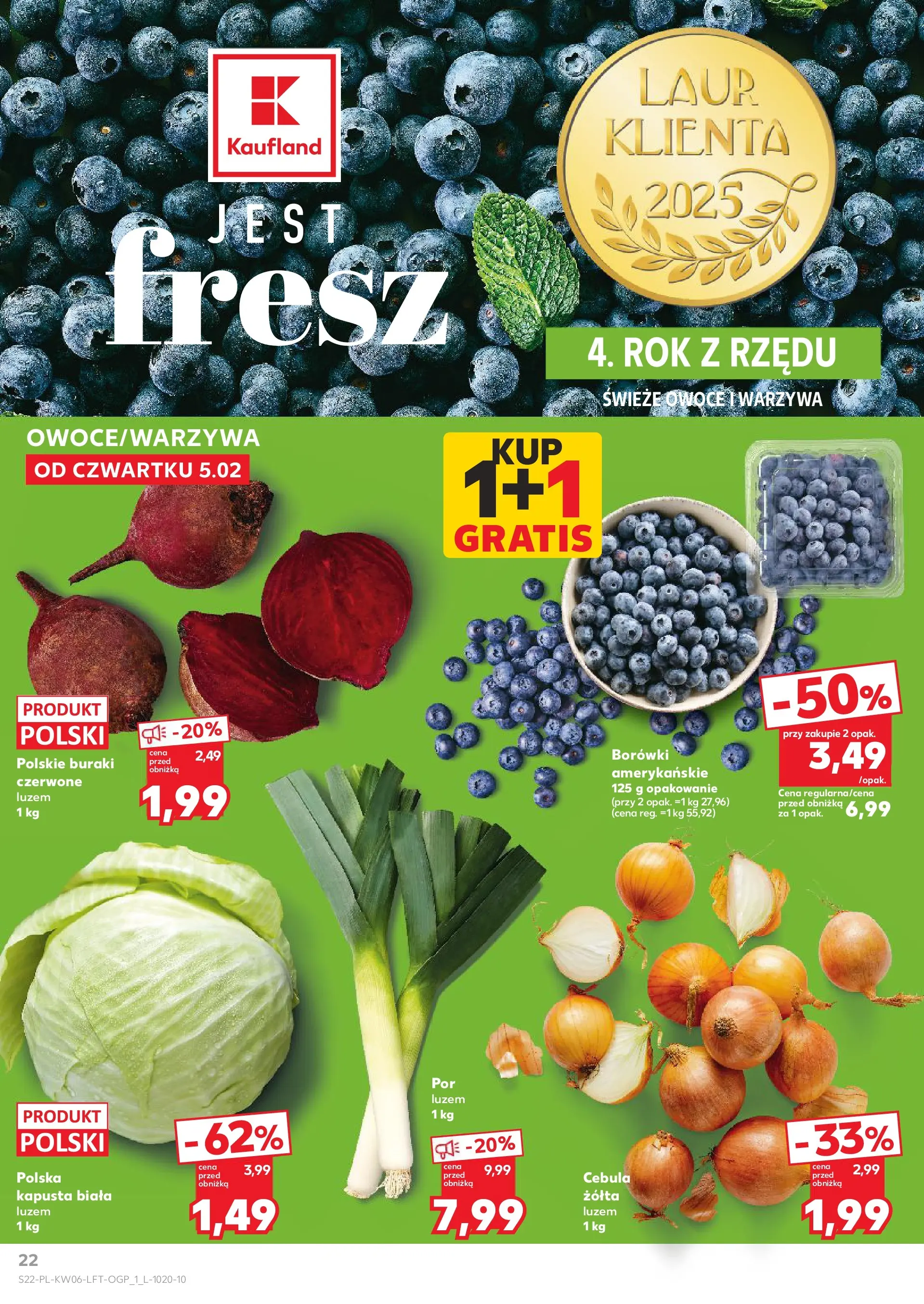 Kaufland gazetka od 05.02.2026 - od jutra PDF | Strona: 22