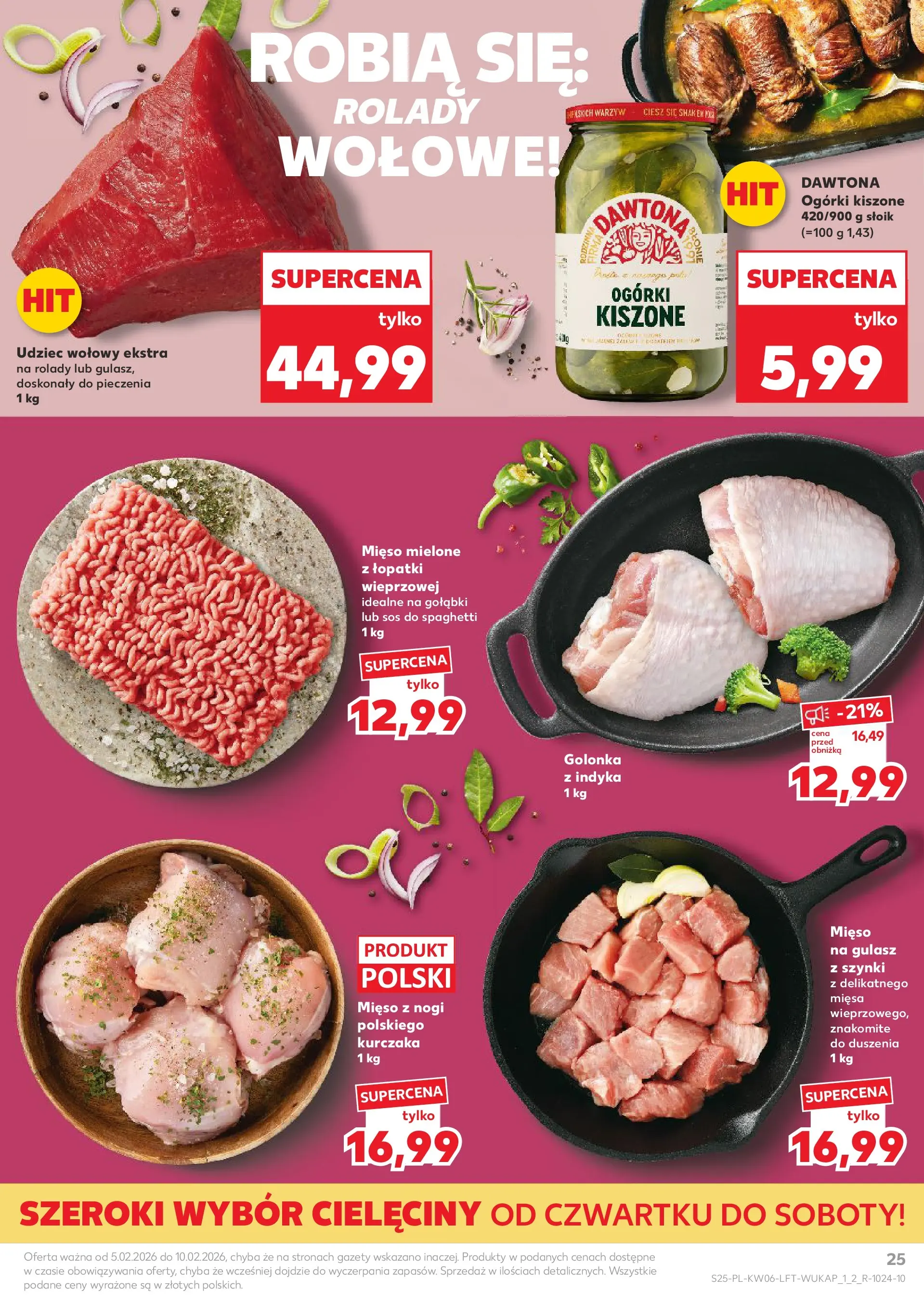Kaufland gazetka od 05.02.2026 - od jutra PDF | Strona: 25