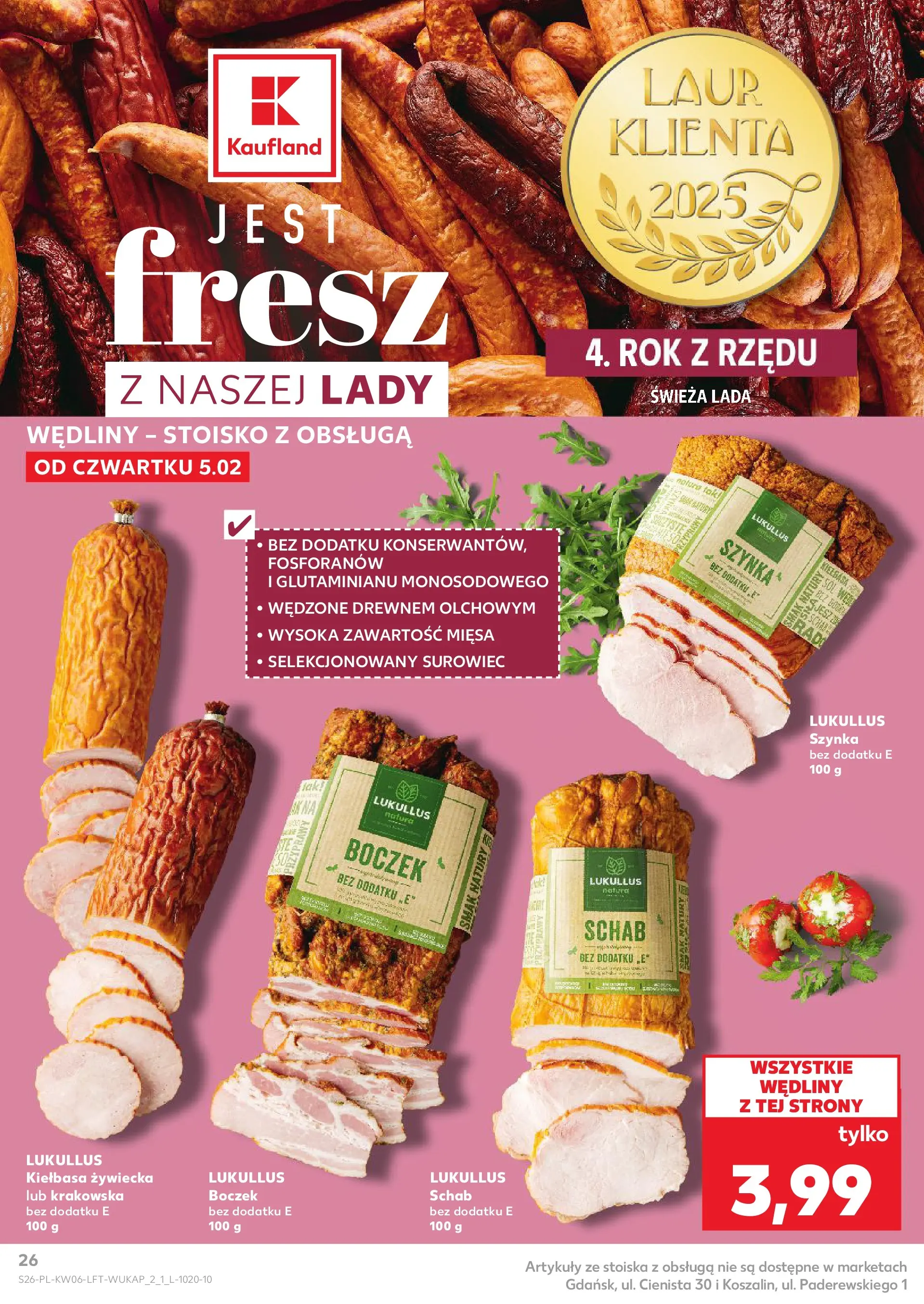 Kaufland gazetka od 05.02.2026 - od jutra PDF | Strona: 26