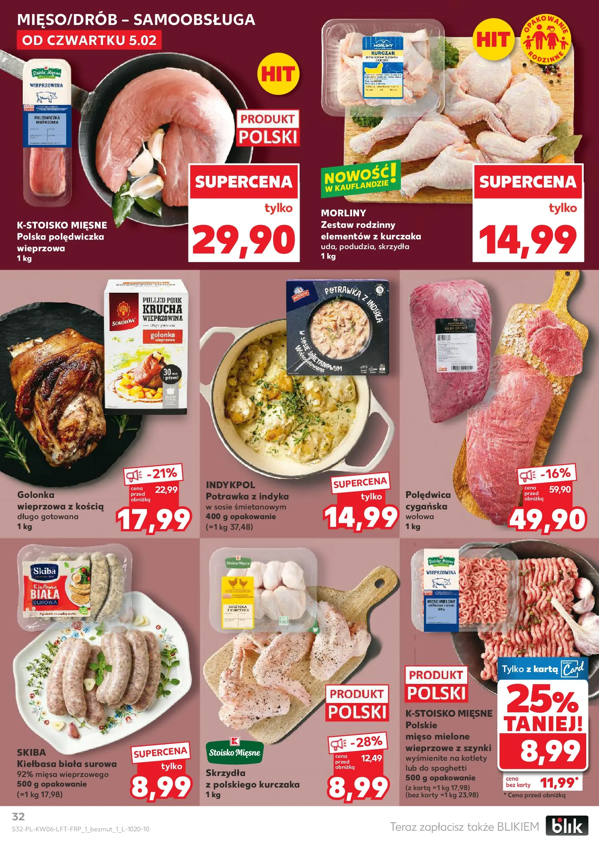 Kaufland gazetka od 05.02.2026 - od jutra PDF | Strona: 32