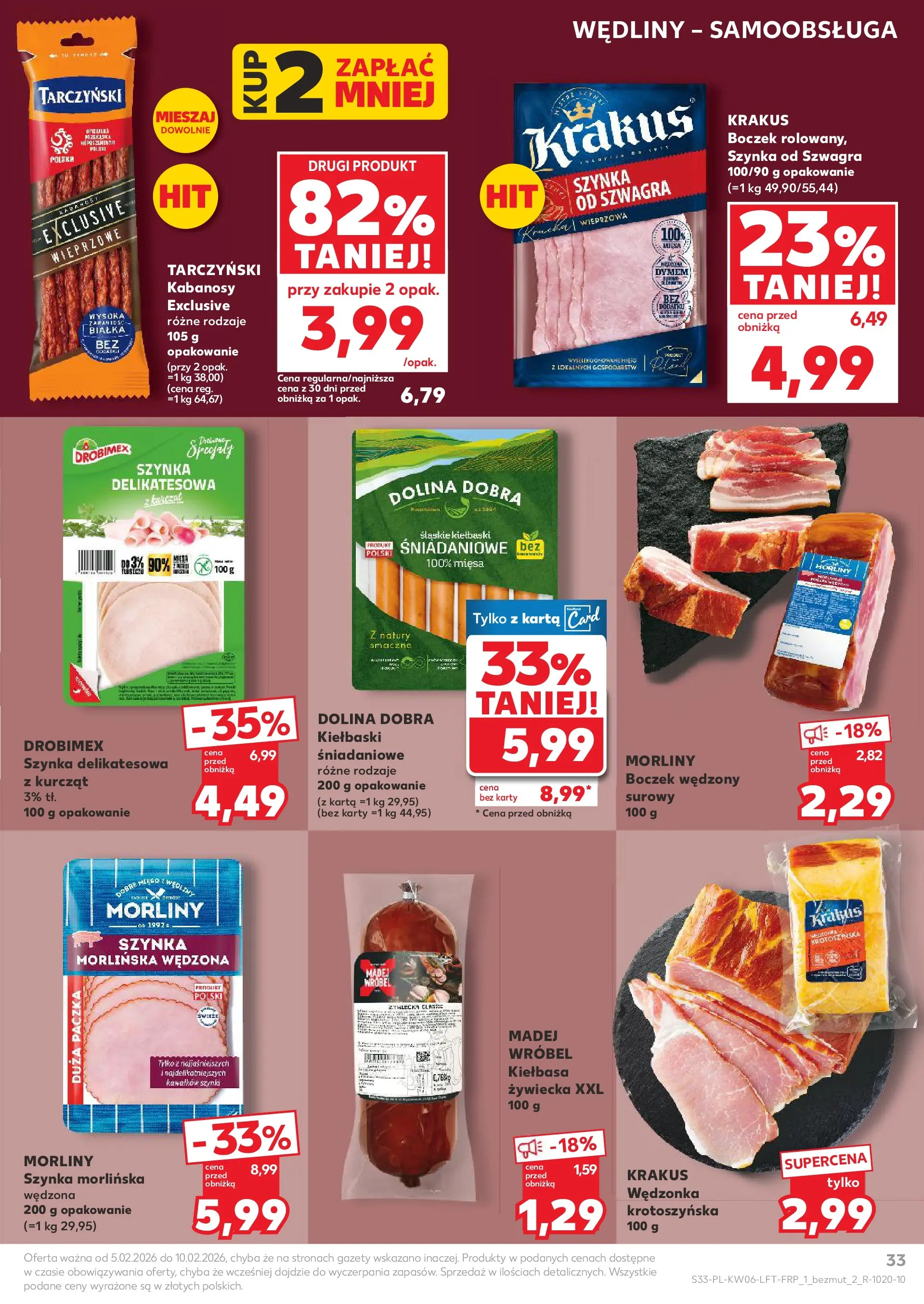 Kaufland gazetka od 05.02.2026 - od jutra PDF | Strona: 33