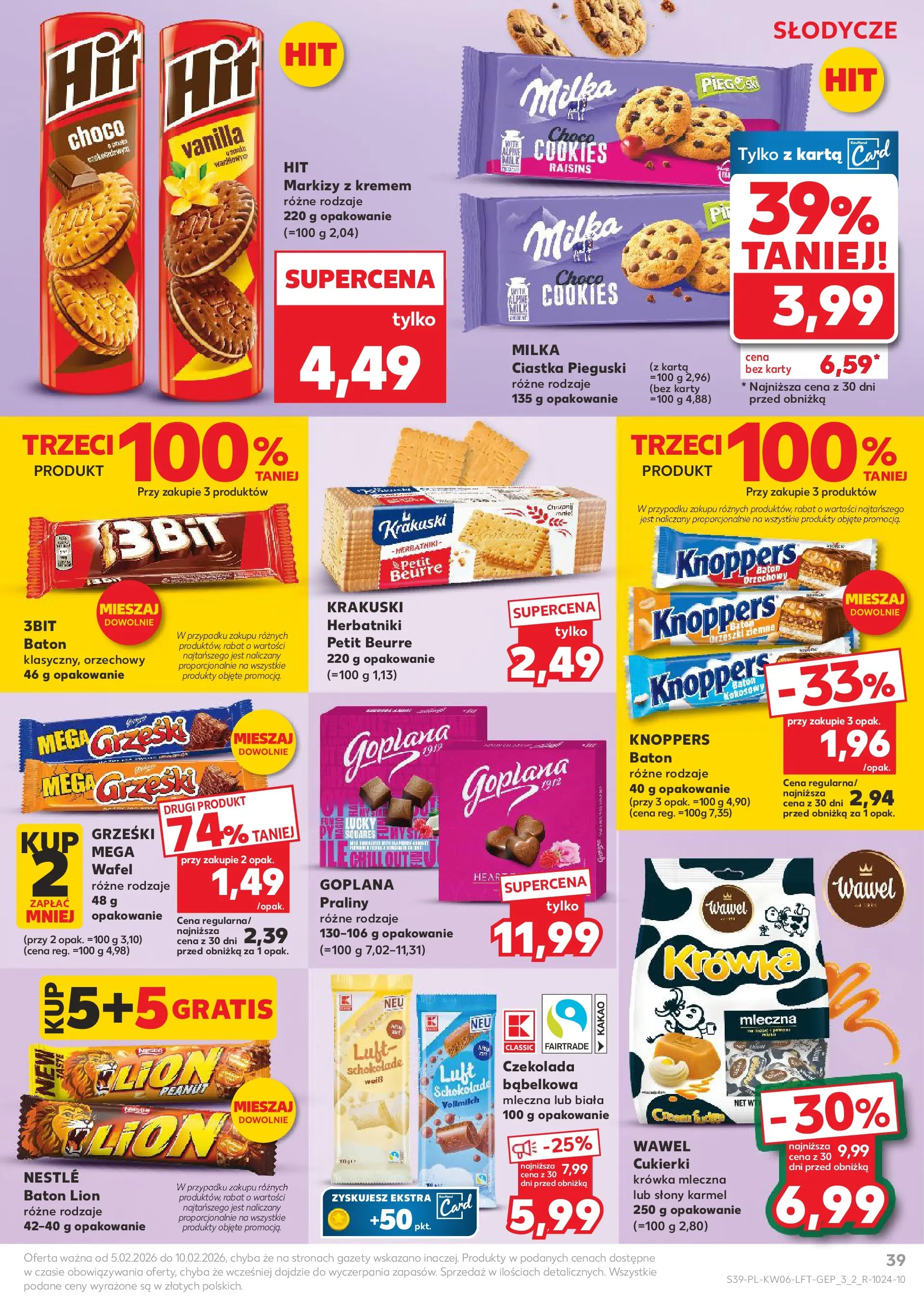 Kaufland gazetka od 05.02.2026 - od jutra PDF | Strona: 39