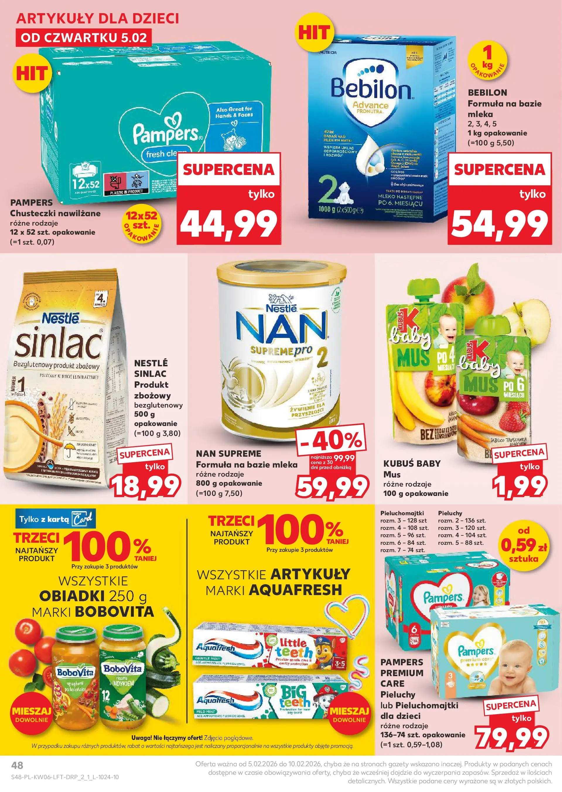 Kaufland gazetka od 05.02.2026 - od jutra PDF | Strona: 48