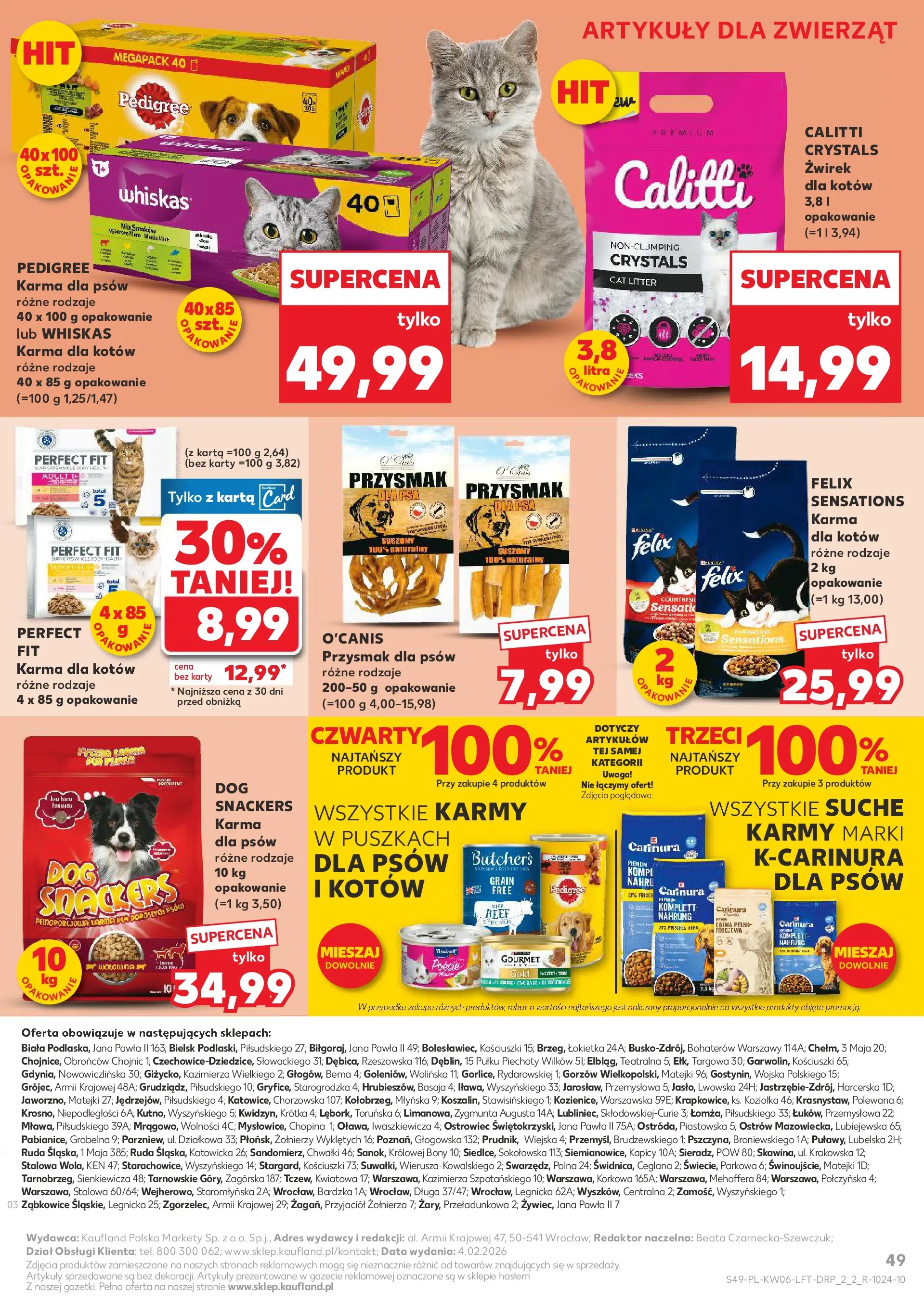 Kaufland gazetka od 05.02.2026 - od jutra PDF | Strona: 49