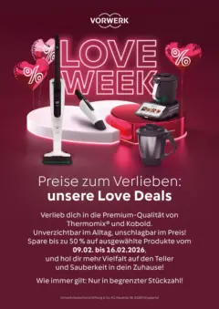 Angebote - Vorwerk: Love Week ab 09.02.2026 gültig