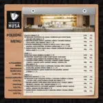 Potrefen&aacute; Husa Poledn&iacute; menu &ndash; do 28.02.2026