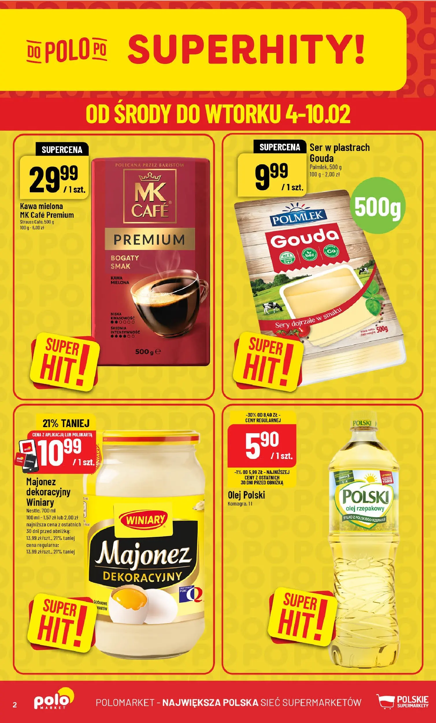 Nowa POLOmarket gazetka od jutra 03.02.2026 (PDF) | Strona: 2