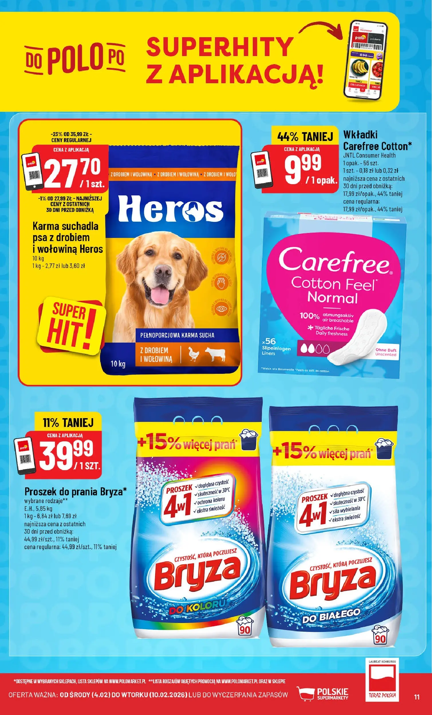 Nowa POLOmarket gazetka od jutra 03.02.2026 (PDF) | Strona: 11