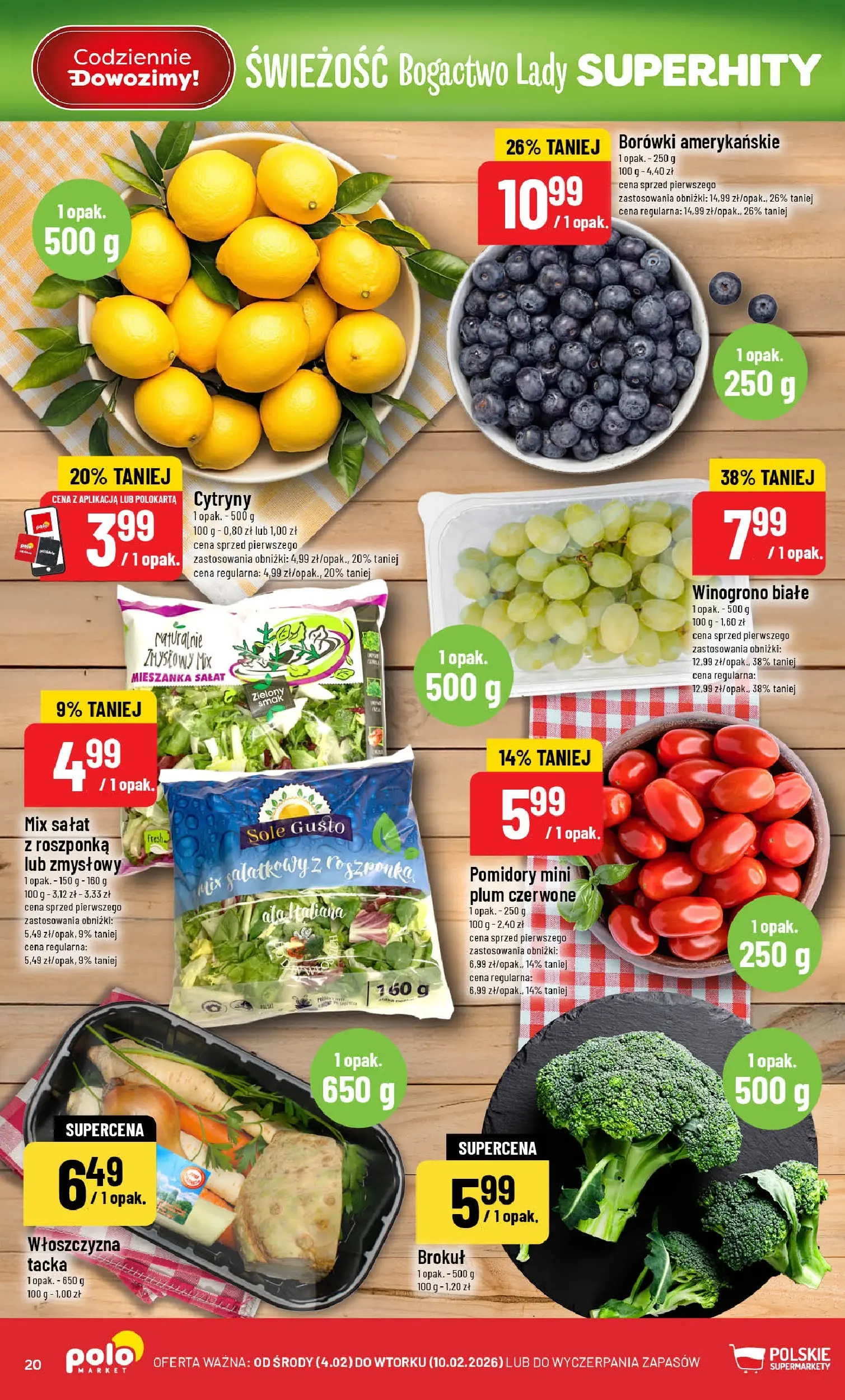 Nowa POLOmarket gazetka od jutra 03.02.2026 (PDF) | Strona: 20