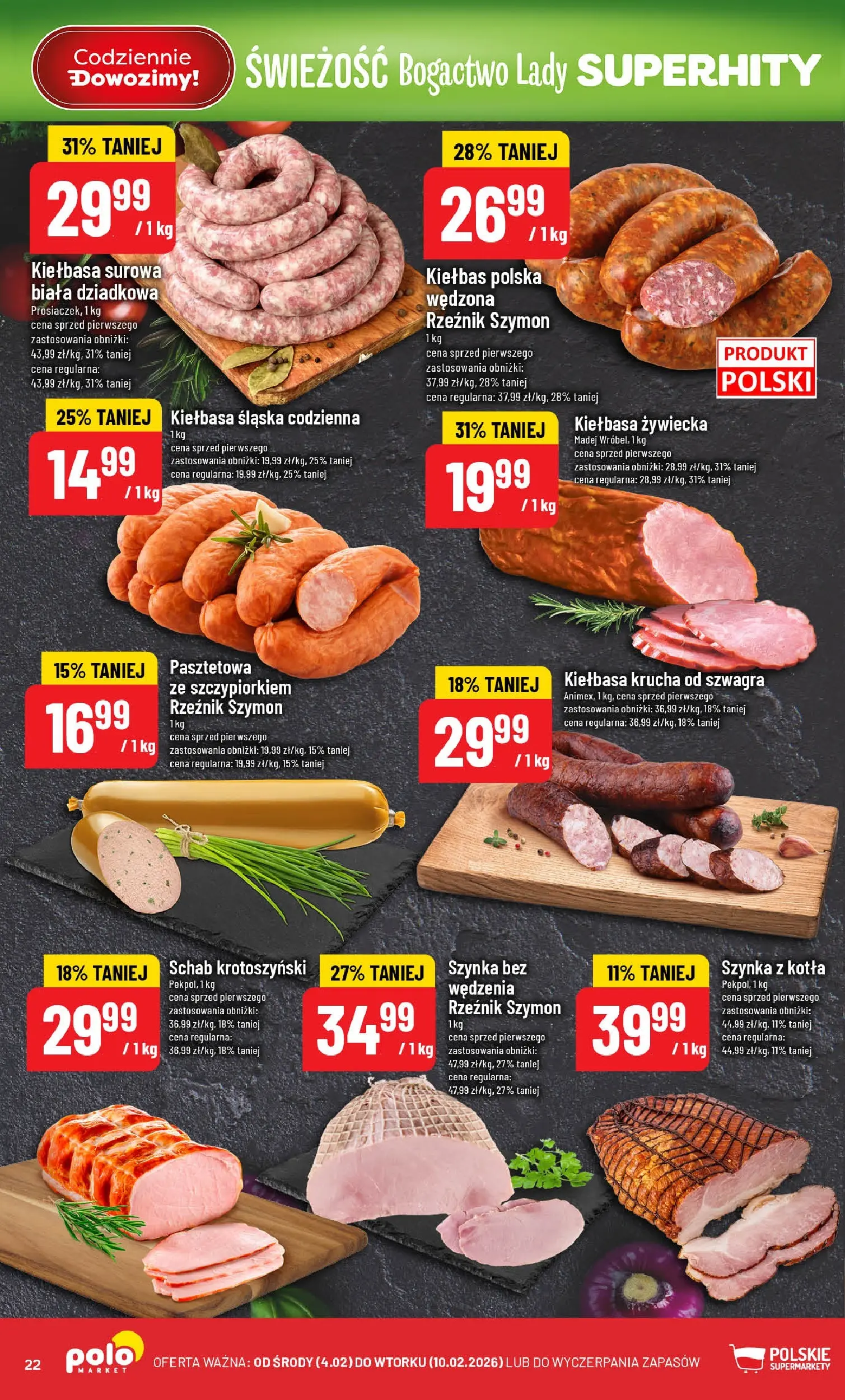 Nowa POLOmarket gazetka od jutra 03.02.2026 (PDF) | Strona: 22