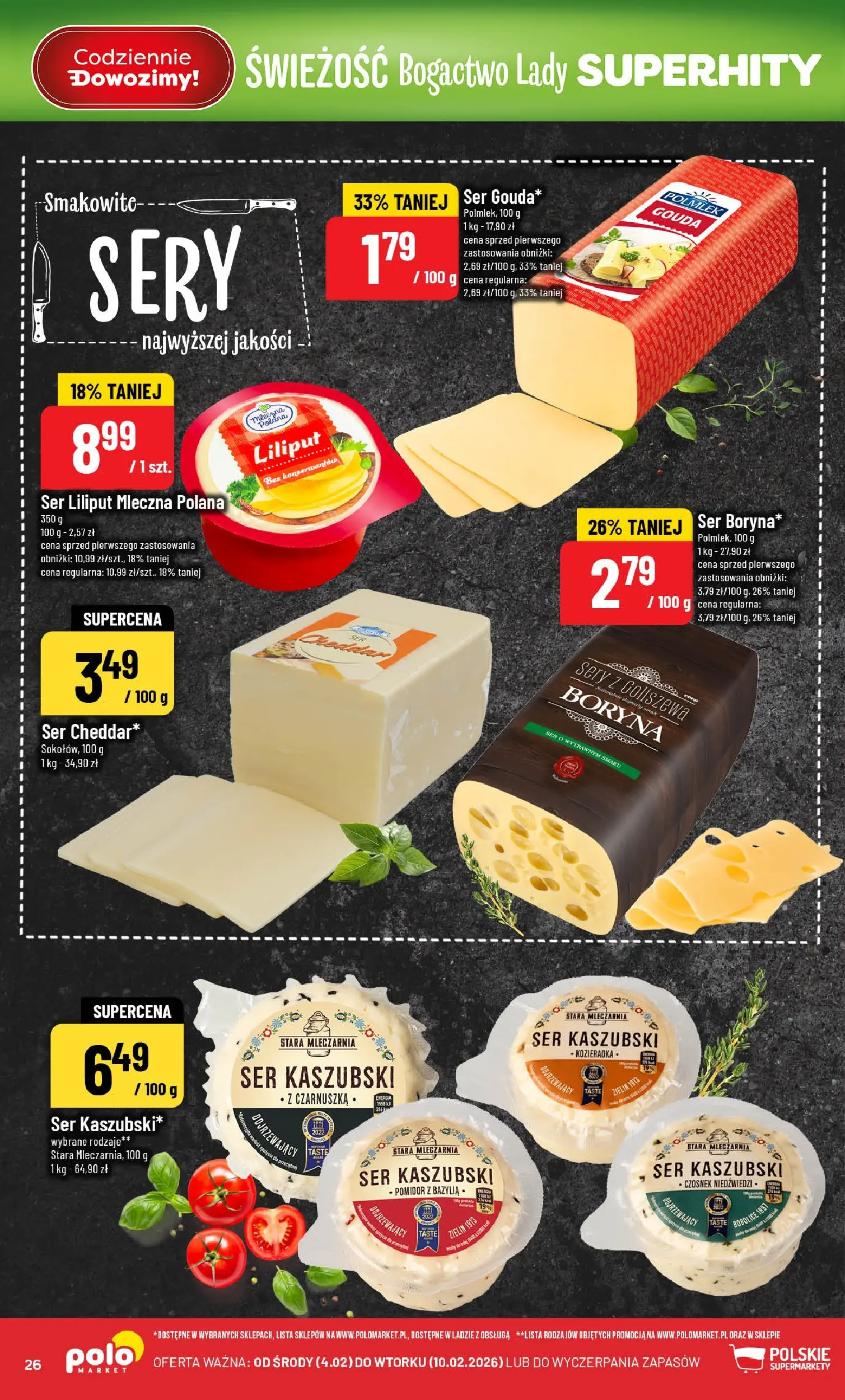 Nowa POLOmarket gazetka od jutra 03.02.2026 (PDF) | Strona: 26