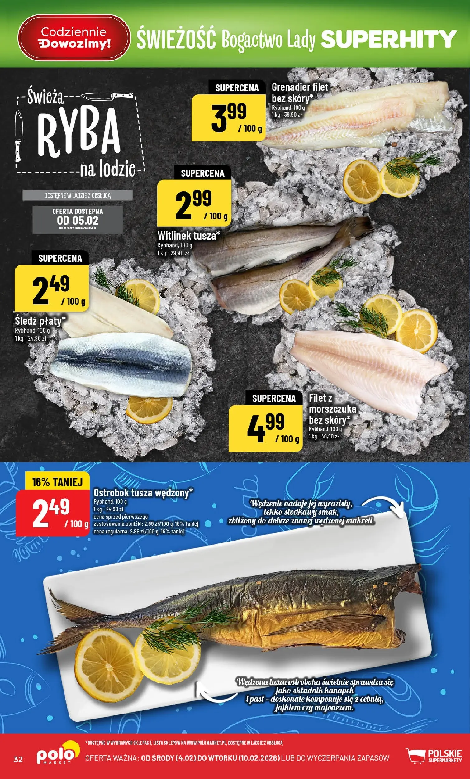 Nowa POLOmarket gazetka od jutra 03.02.2026 (PDF) | Strona: 32