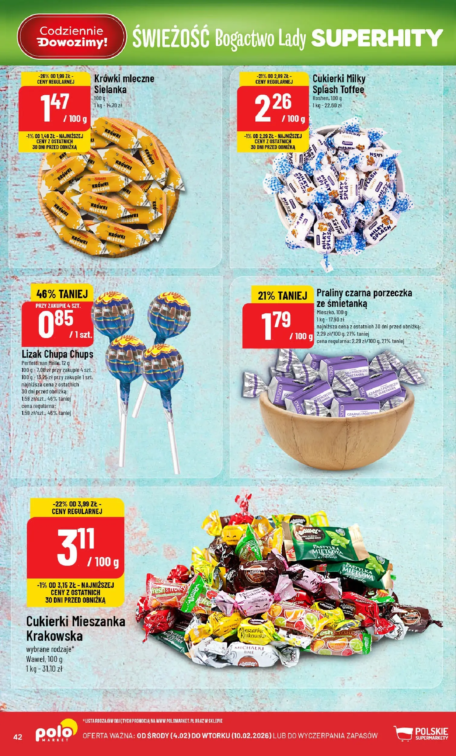 Nowa POLOmarket gazetka od jutra 03.02.2026 (PDF) | Strona: 42