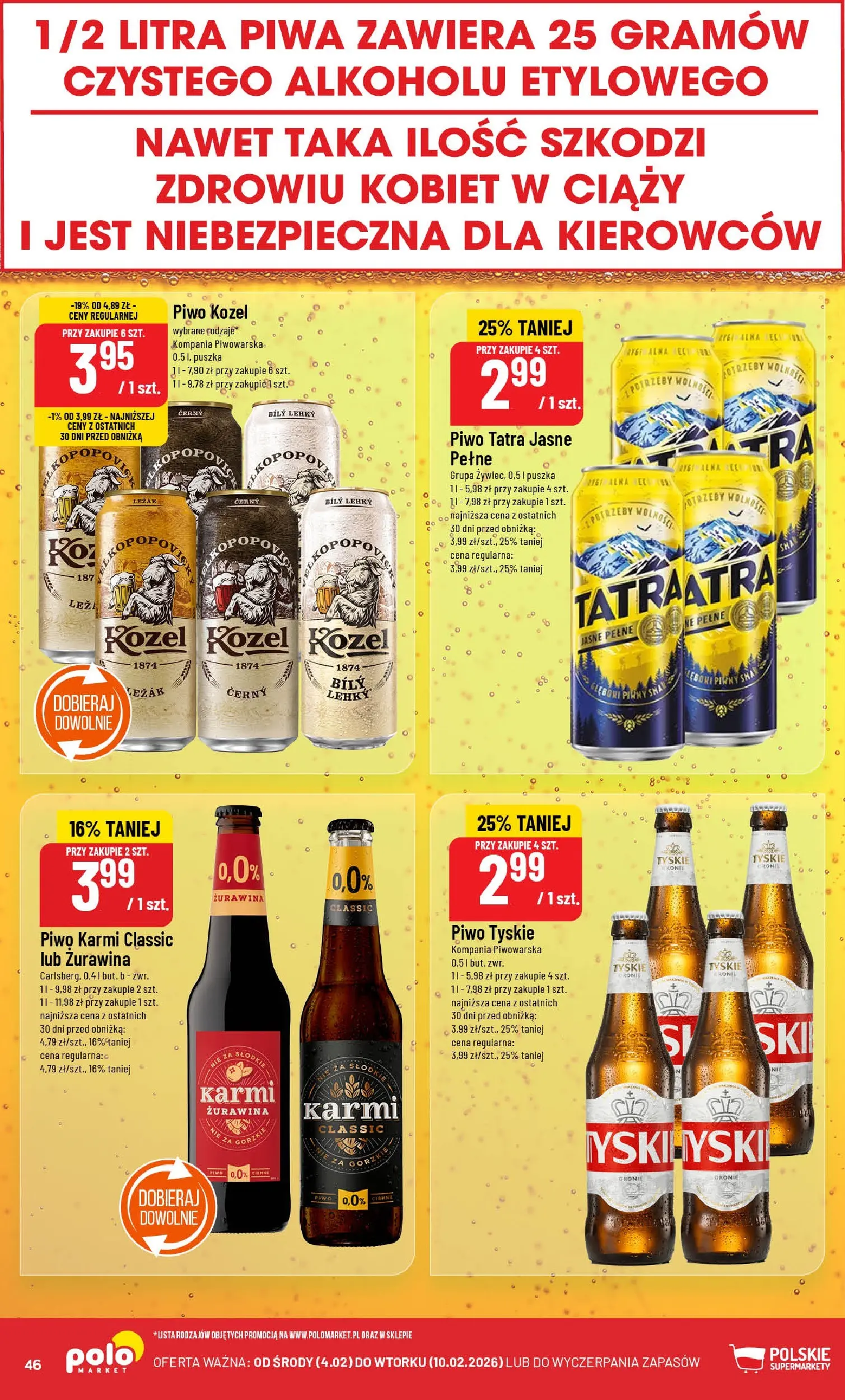 Nowa POLOmarket gazetka od jutra 03.02.2026 (PDF) | Strona: 46