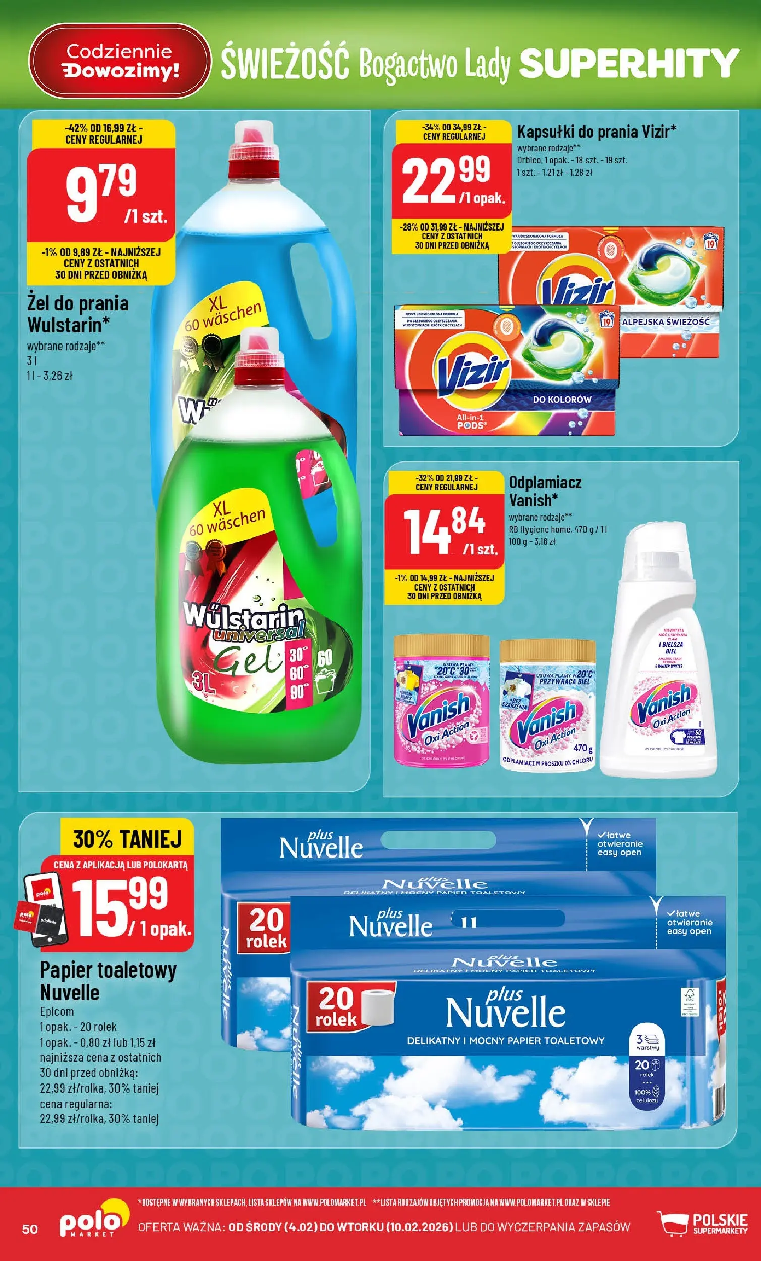 Nowa POLOmarket gazetka od jutra 03.02.2026 (PDF) | Strona: 50