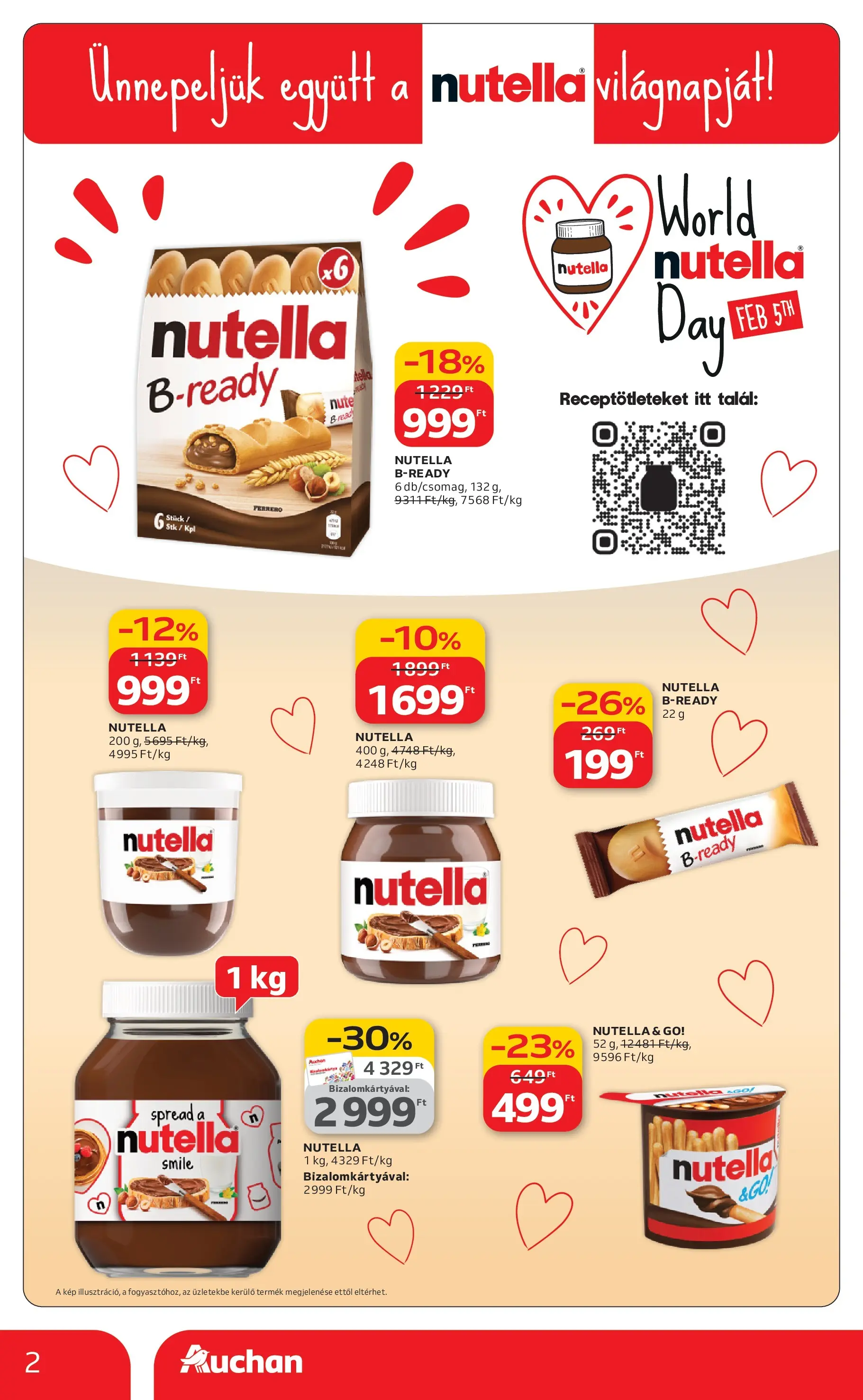 Auchan Akciós újság Székesfehérvár - 2026.02.05. -tól/töl > akció, lapozható szórólap 🛍️ | Oldal: 2