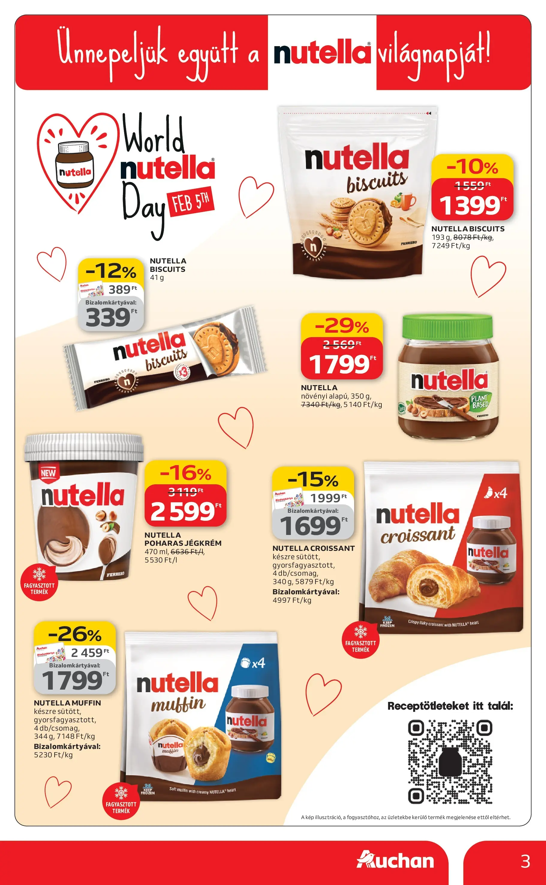 Auchan Akciós újság Székesfehérvár - 2026.02.05. -tól/töl > akció, lapozható szórólap 🛍️ | Oldal: 3