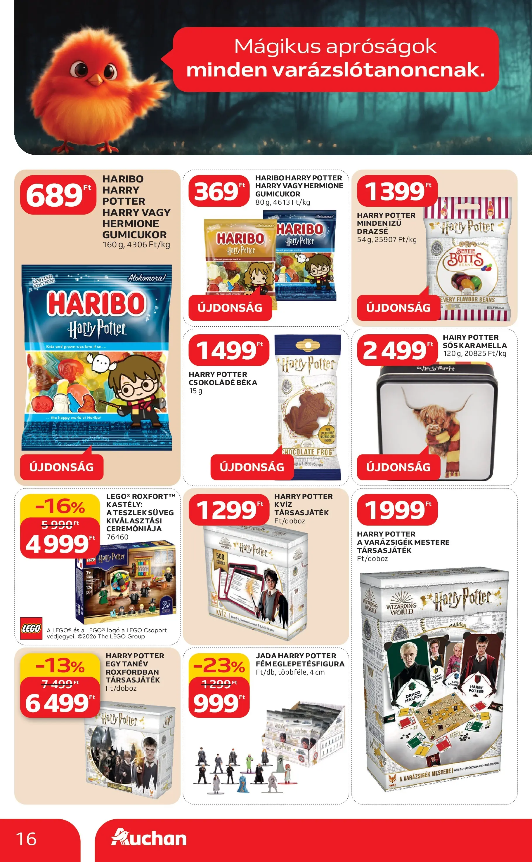 Auchan Akciós újság Székesfehérvár - 2026.02.05. -tól/töl > akció, lapozható szórólap 🛍️ | Oldal: 16