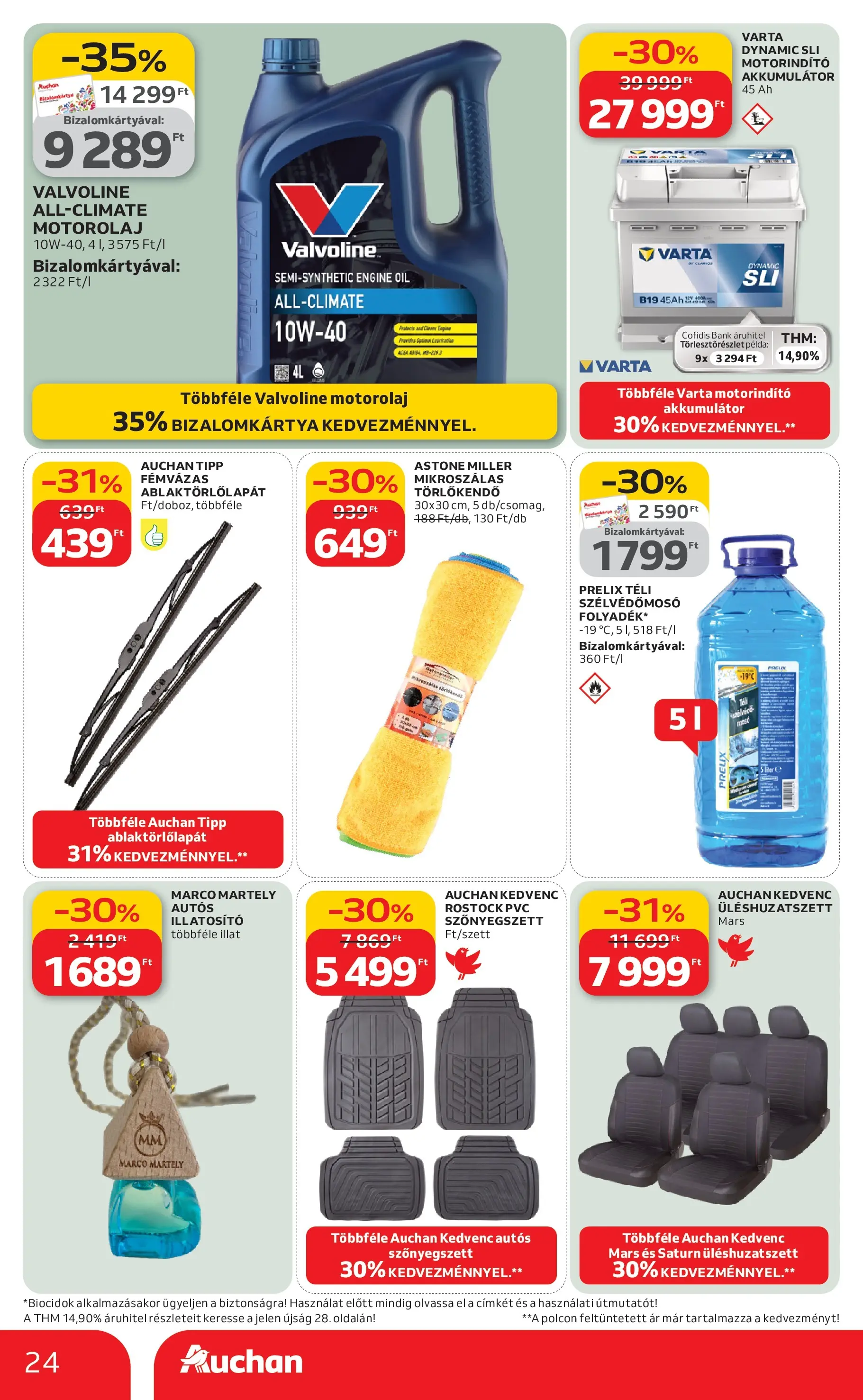 Auchan Akciós újság Székesfehérvár - 2026.02.05. -tól/töl > akció, lapozható szórólap 🛍️ | Oldal: 24