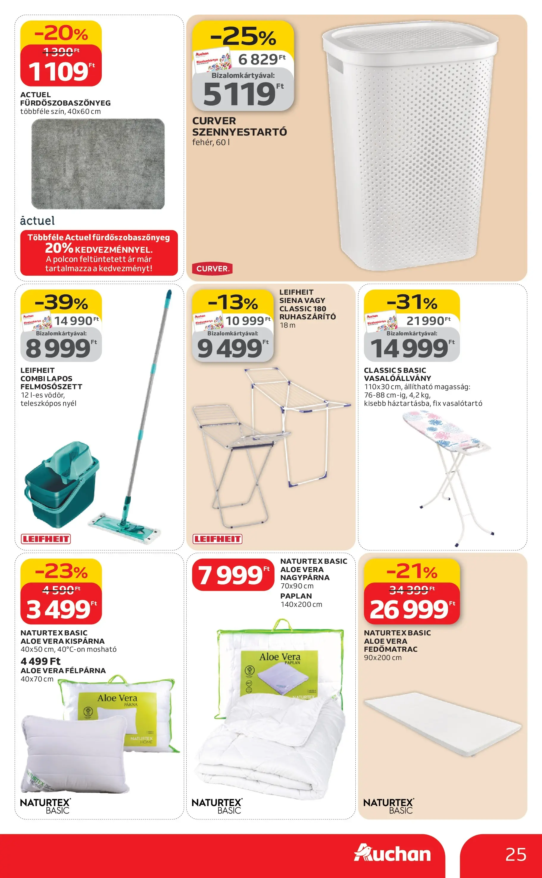 Auchan Akciós újság Székesfehérvár - 2026.02.05. -tól/töl > akció, lapozható szórólap 🛍️ | Oldal: 25