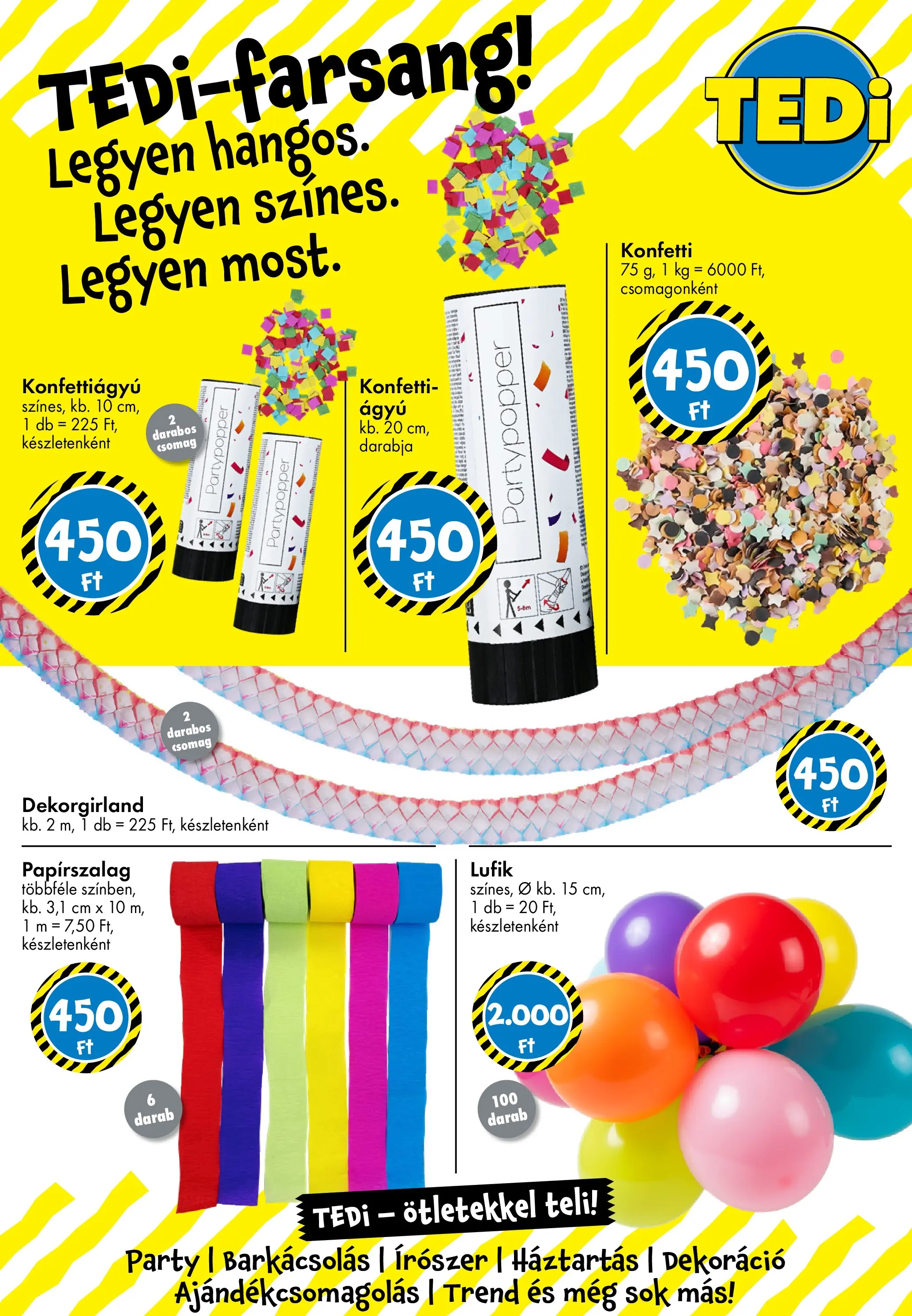 TEDi - TEDi újság érvényessége 2026.02.14-ig - 2026.02.04. -tól/töl > akció, lapozható szórólap 🛍️ | Oldal: 2