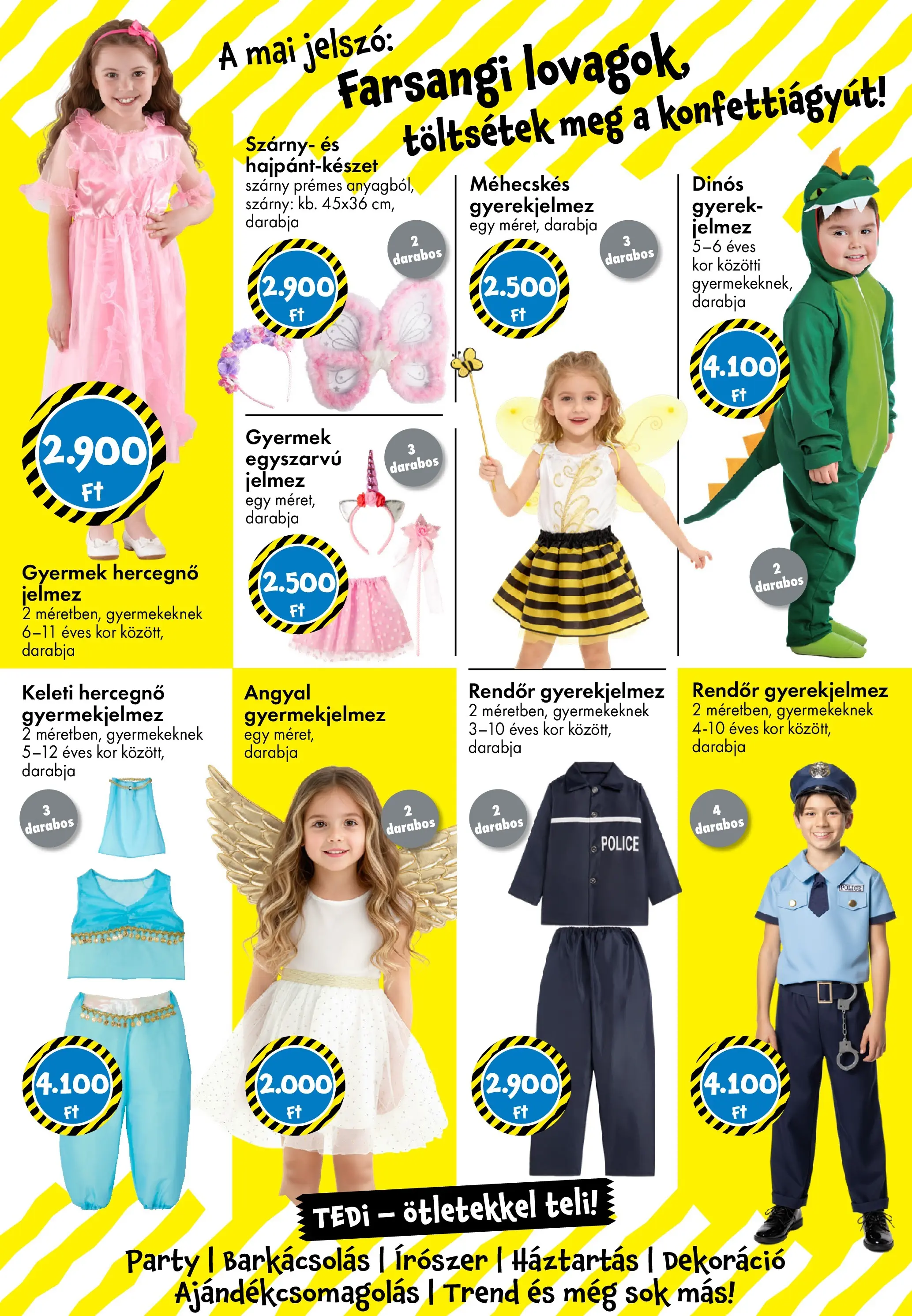 TEDi - TEDi újság érvényessége 2026.02.14-ig - 2026.02.04. -tól/töl > akció, lapozható szórólap 🛍️ | Oldal: 3