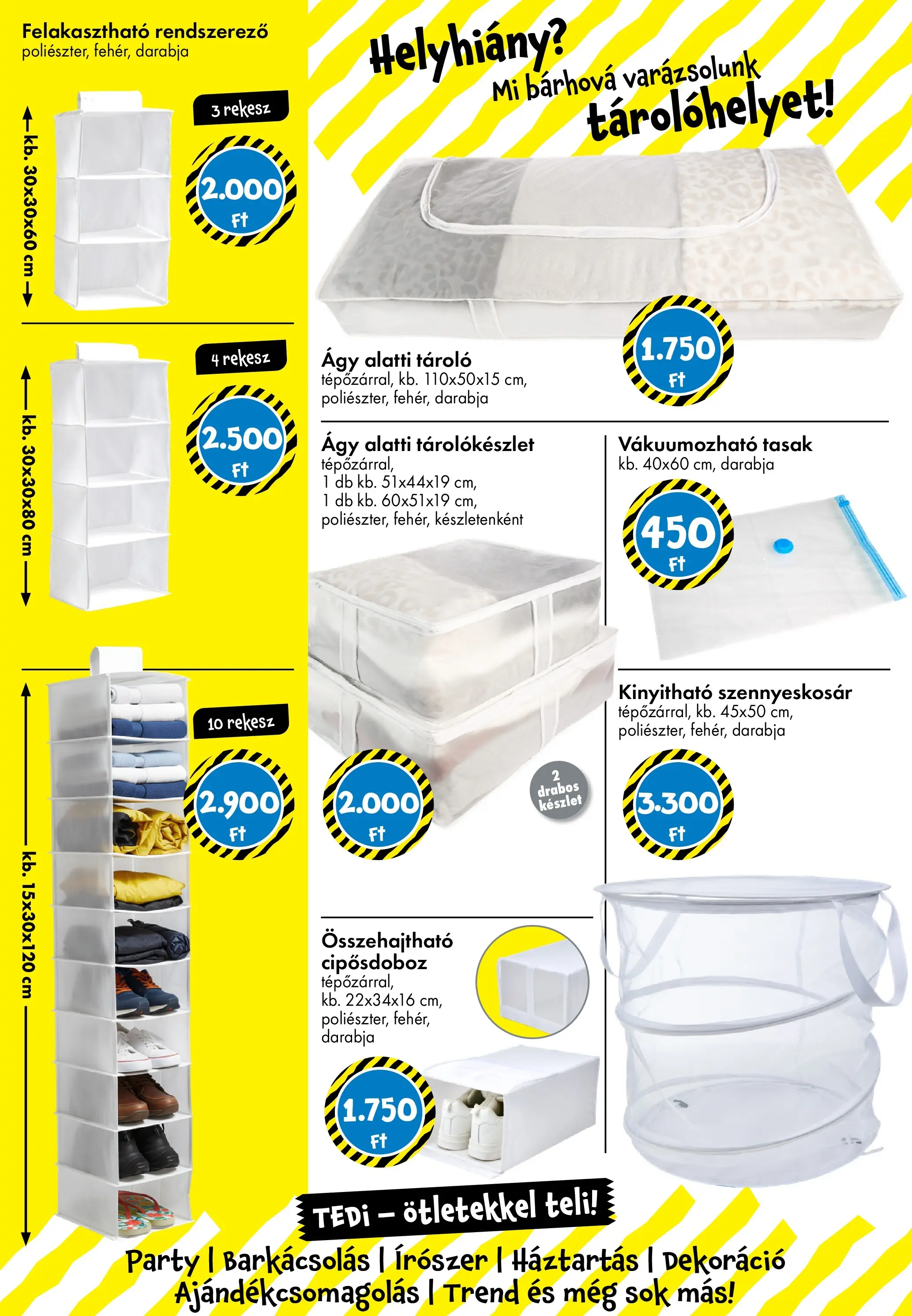 TEDi - TEDi újság érvényessége 2026.02.14-ig - 2026.02.04. -tól/töl > akció, lapozható szórólap 🛍️ | Oldal: 9