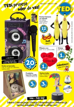 TEDi katalog akcije – veljaven od 06.02.2026 | Stran: 2 | Izdelki: Kos