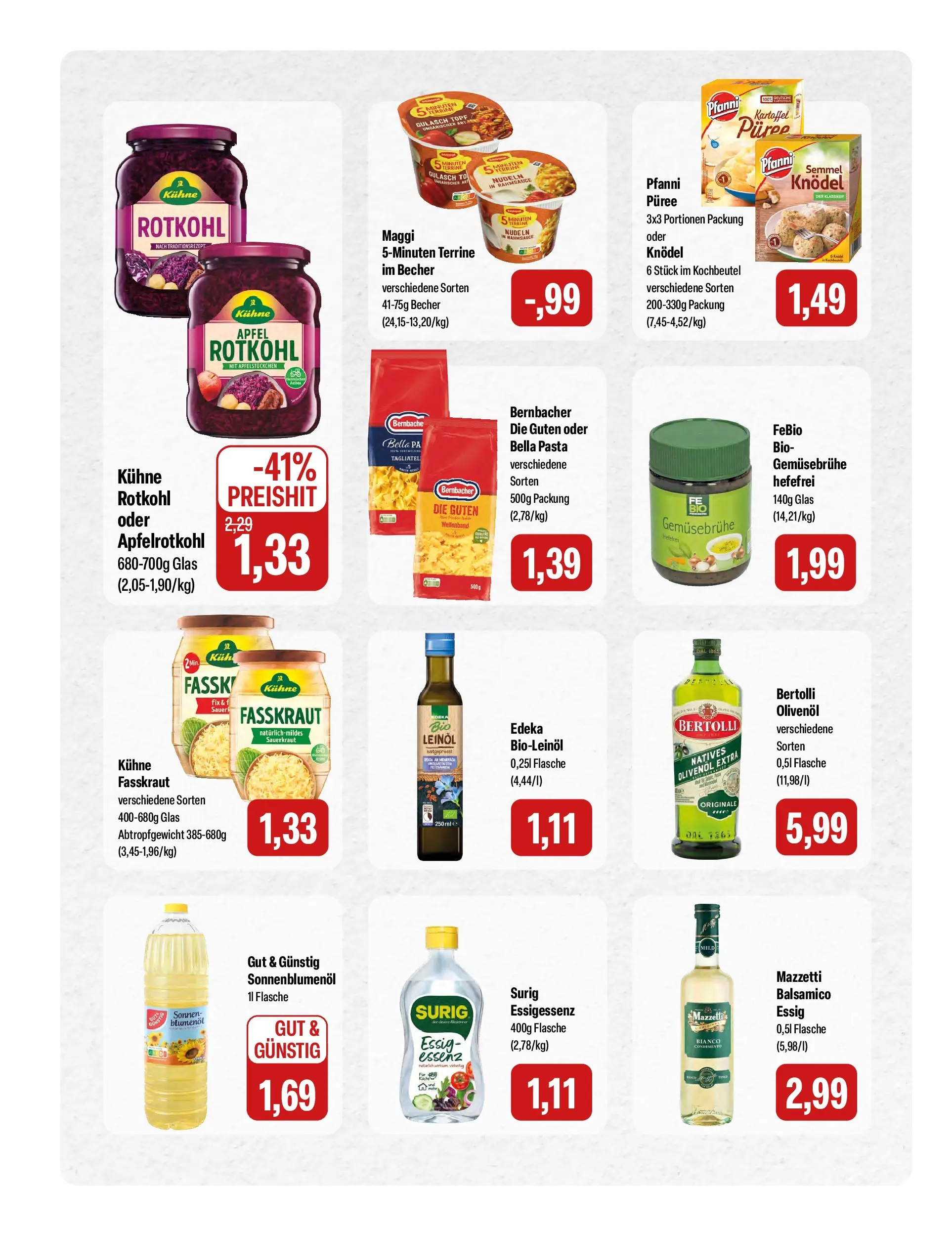 Feneberg  Aktuelle Angebote (ab 12.02.2026) zum Blättern | Seite: 12 | Produkte: Maggi, Leinöl, Olivenol, Gulasch