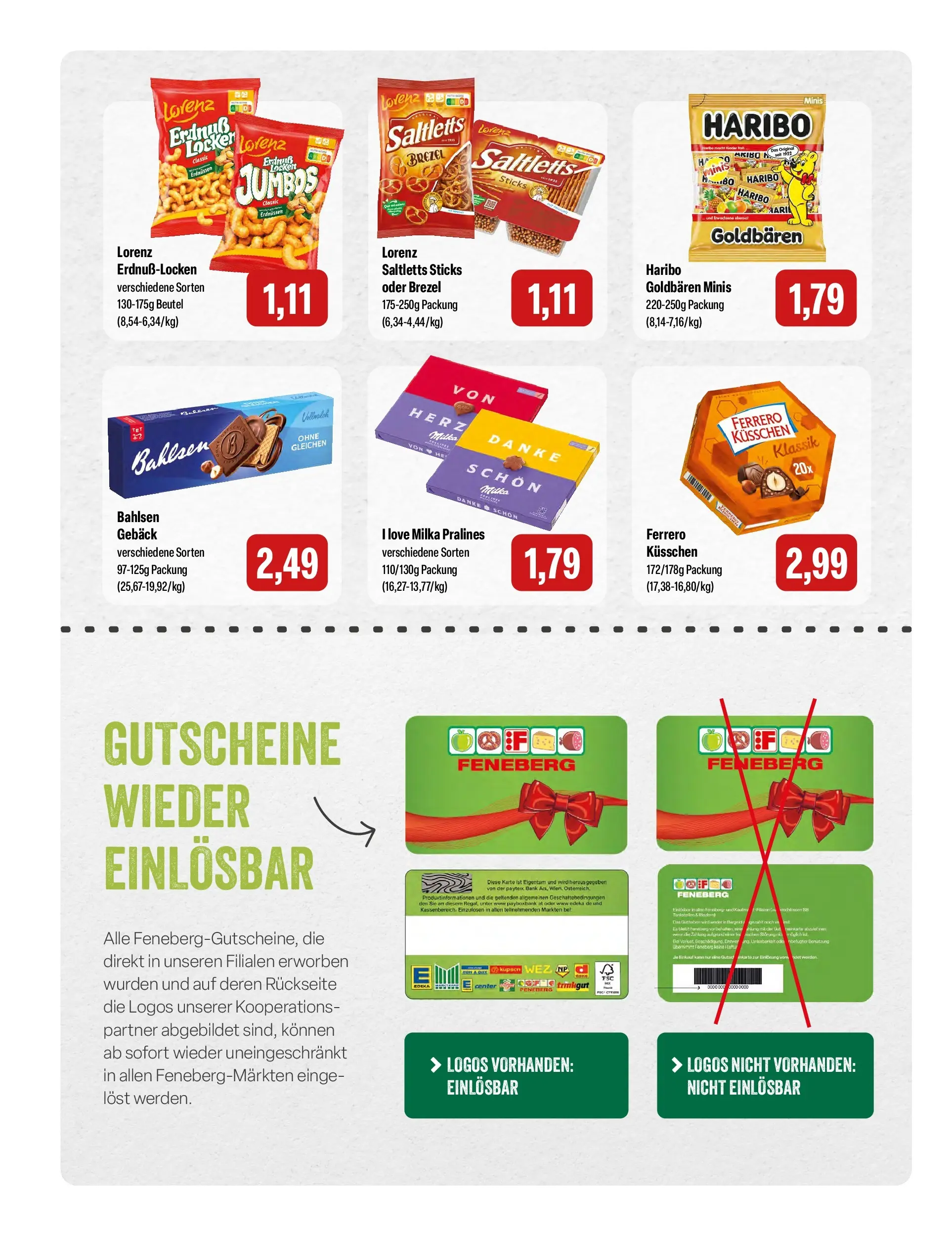 Feneberg  Aktuelle Angebote (ab 12.02.2026) zum Blättern | Seite: 14 | Produkte: Haribo, Milka