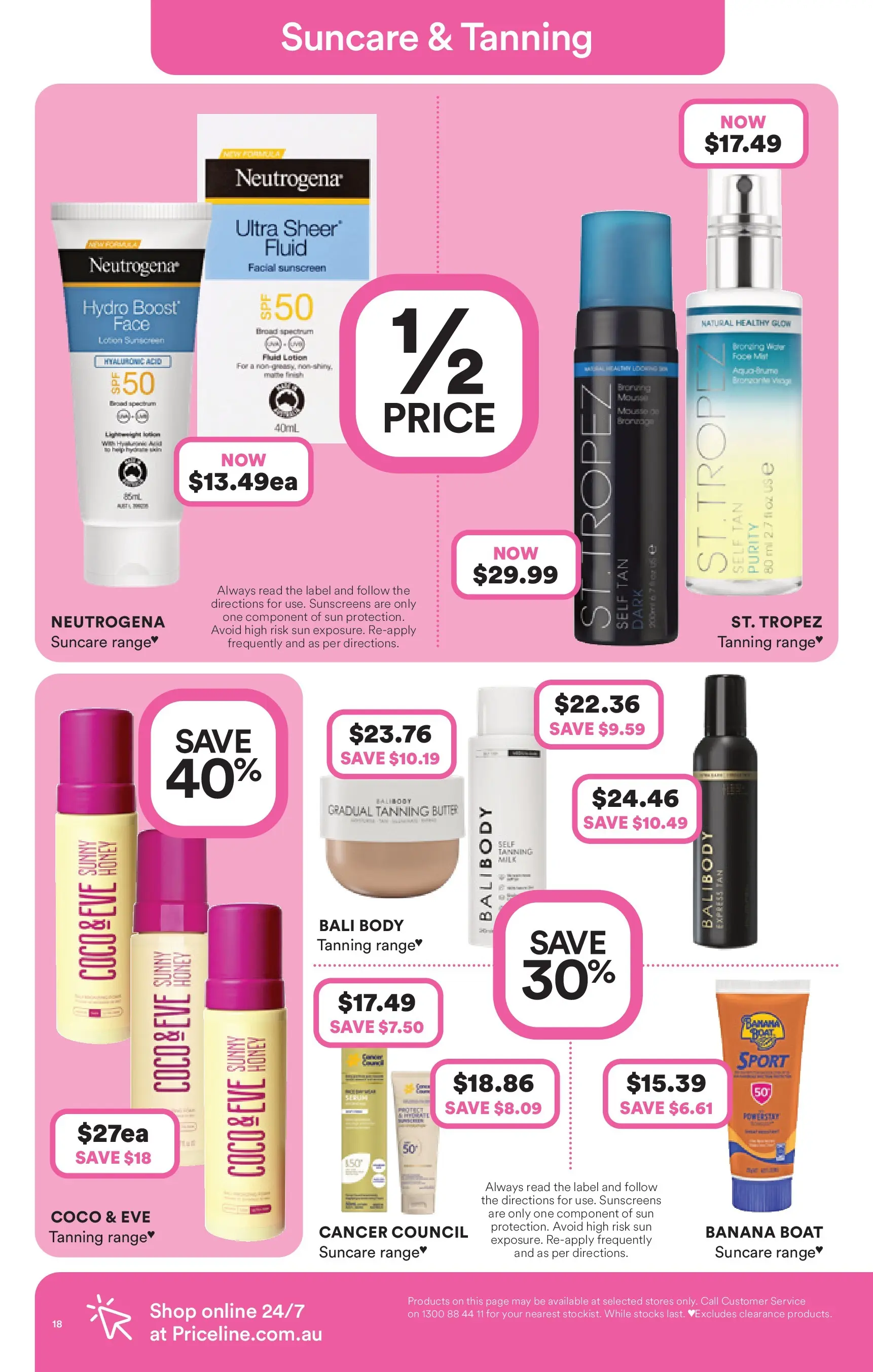 Priceline Pharmacy - Priceline Catalogue - 04/02/2026 > weekly / monthly specials | Page: 18