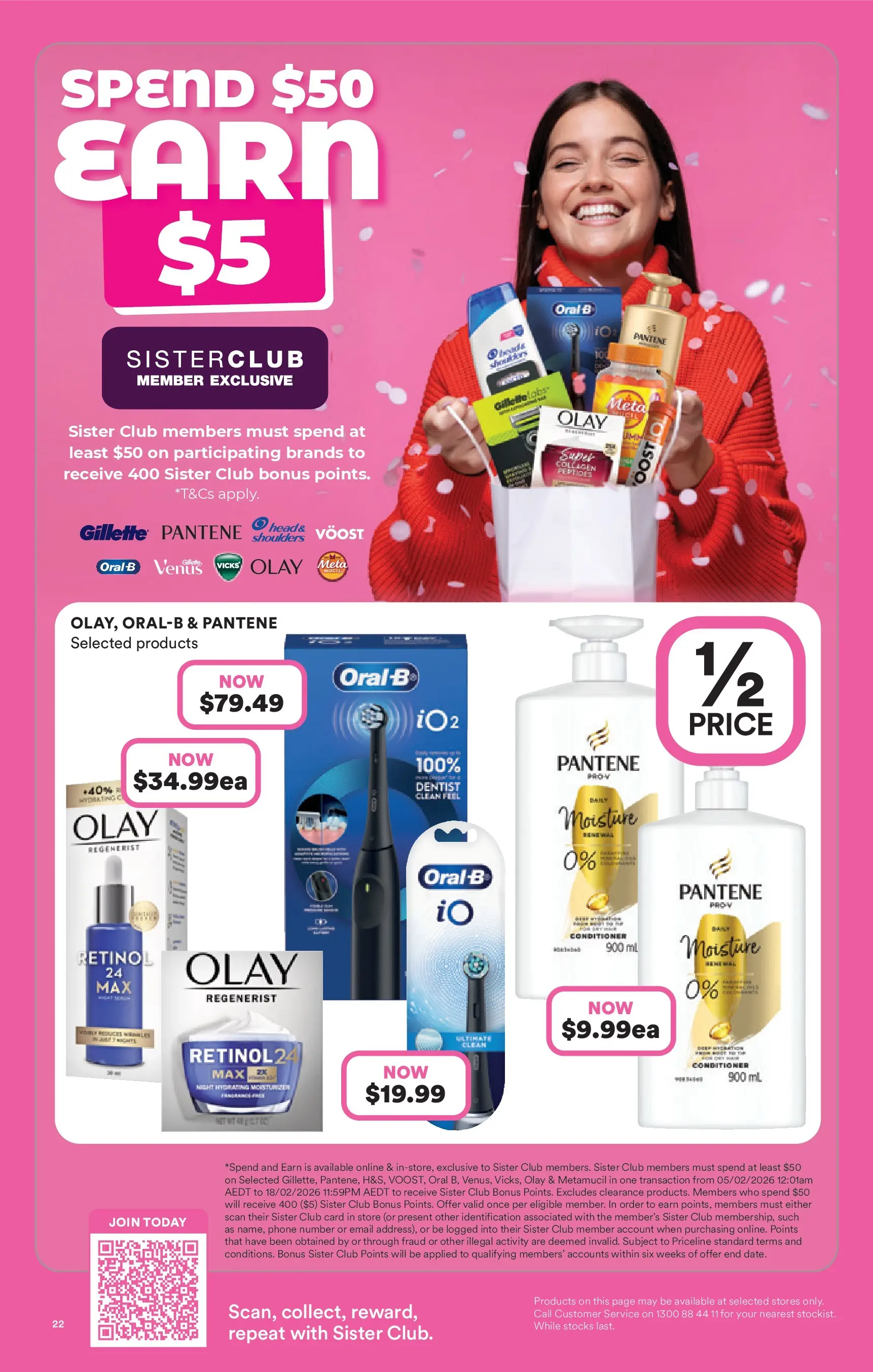 Priceline Pharmacy - Priceline Catalogue - 04/02/2026 > weekly / monthly specials | Page: 22