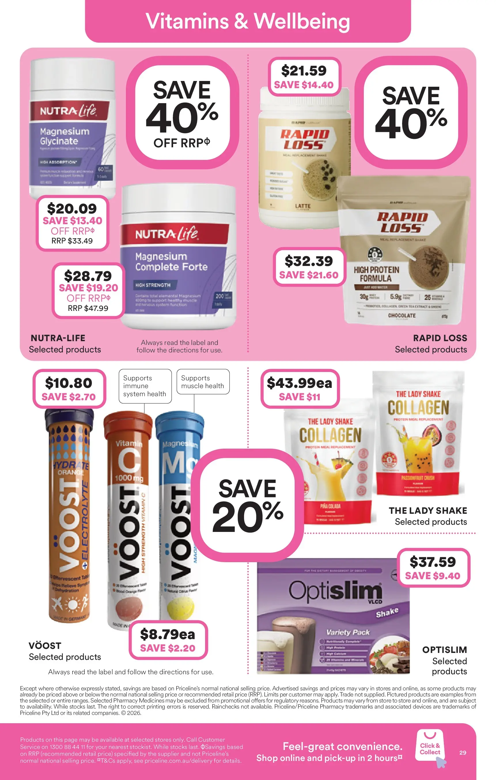 Priceline Pharmacy - Priceline Catalogue - 04/02/2026 > weekly / monthly specials | Page: 29