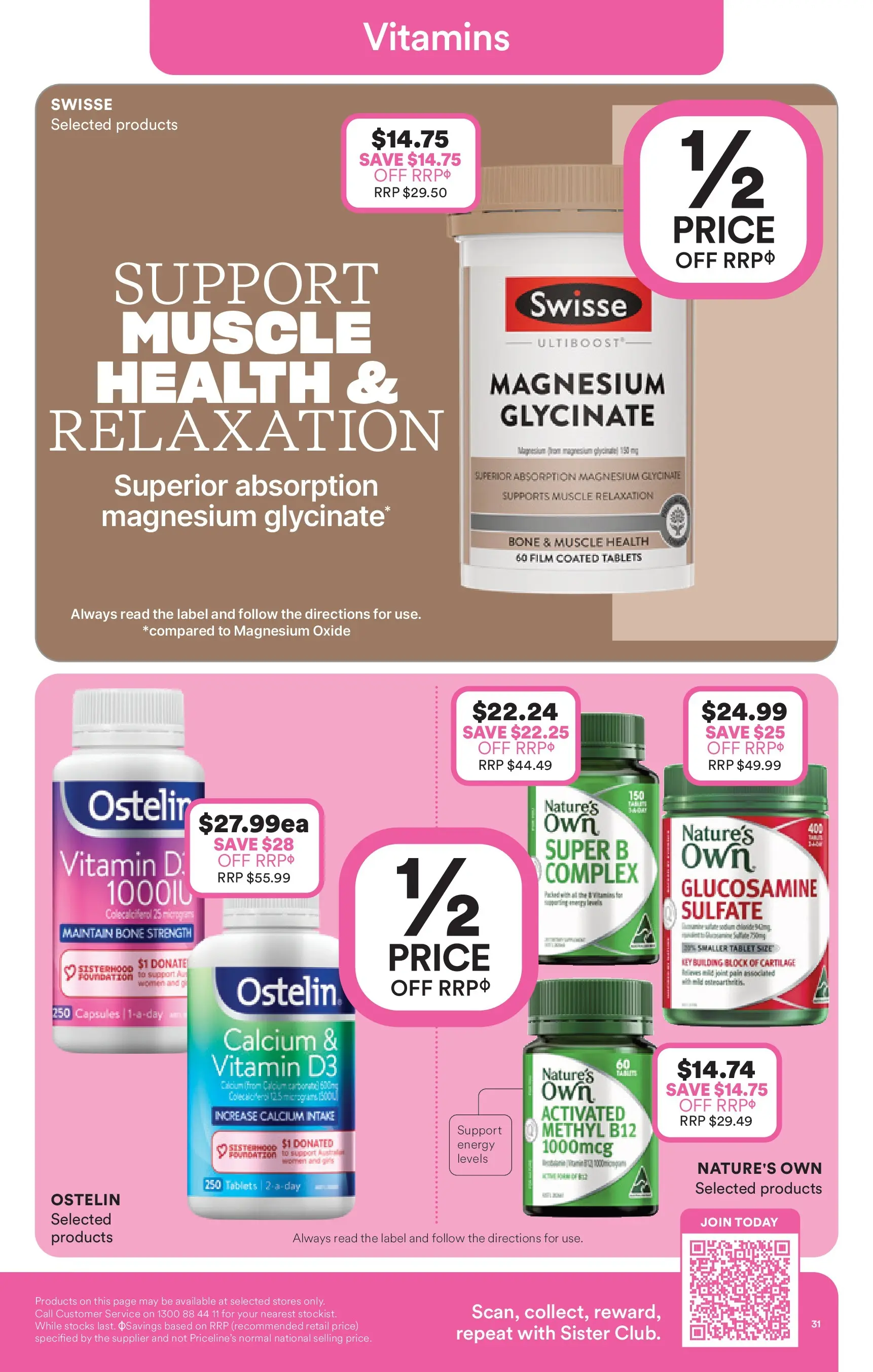 Priceline Pharmacy - Priceline Catalogue - 04/02/2026 > weekly / monthly specials | Page: 31