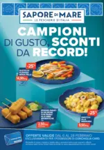 Sapore Di Mare Campioni di gusto, sconti da record! - al 28.02.2026