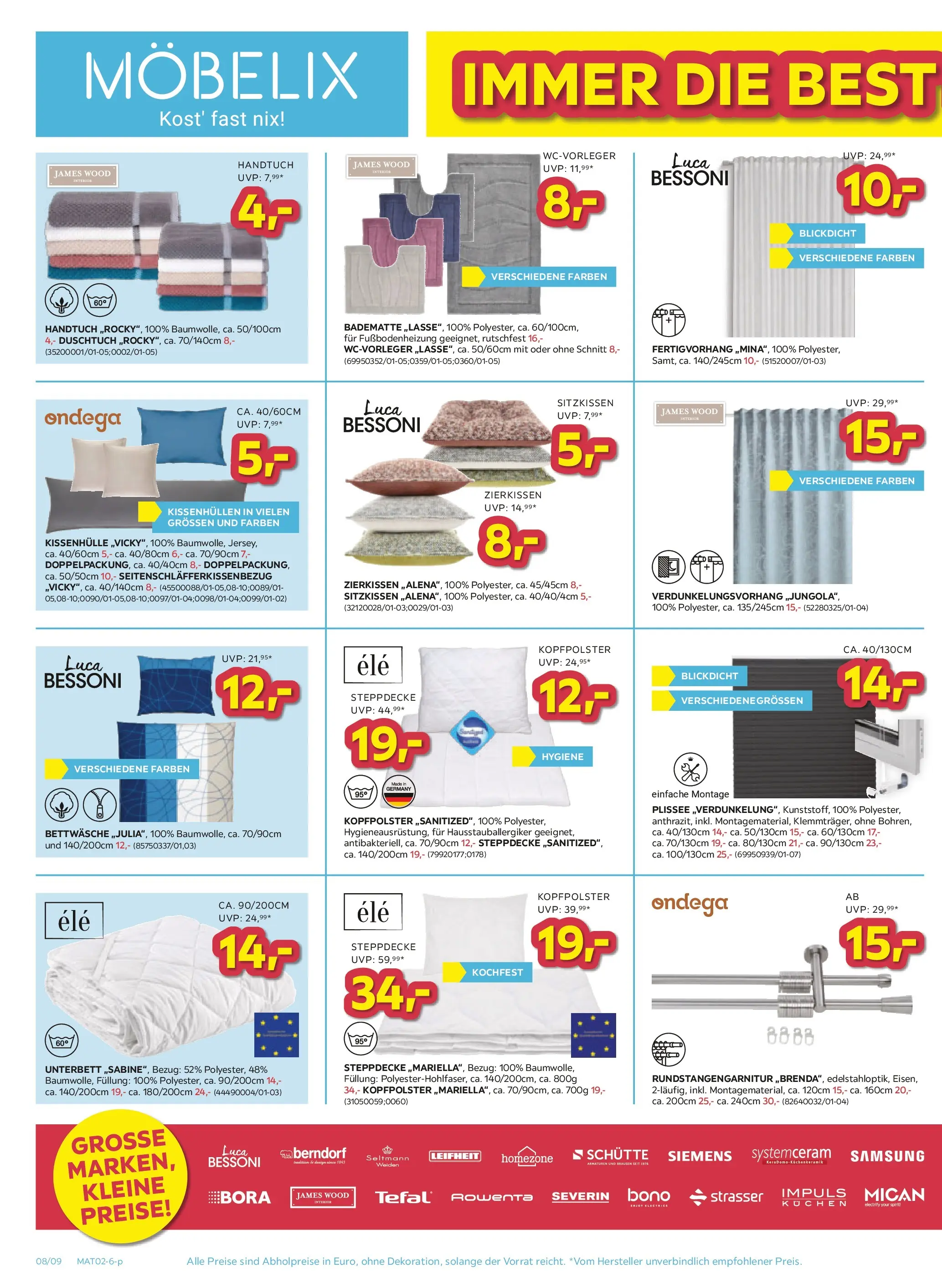 Möbelix Mistelbach, Zams, Zell Am See von 02.02.2026 - Aktuelle Angebote | Seite: 8