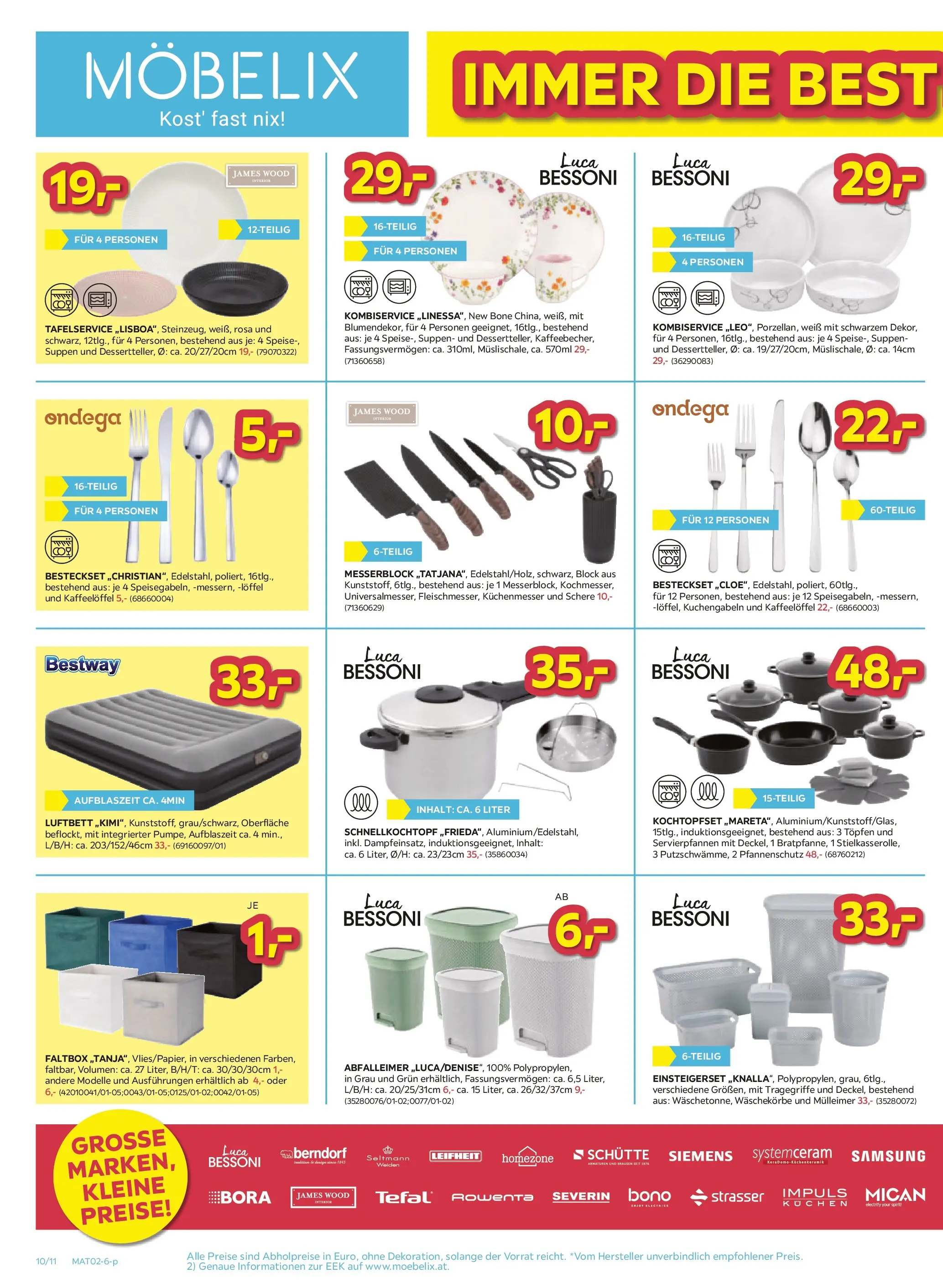 Möbelix Mistelbach, Zams, Zell Am See von 02.02.2026 - Aktuelle Angebote | Seite: 10